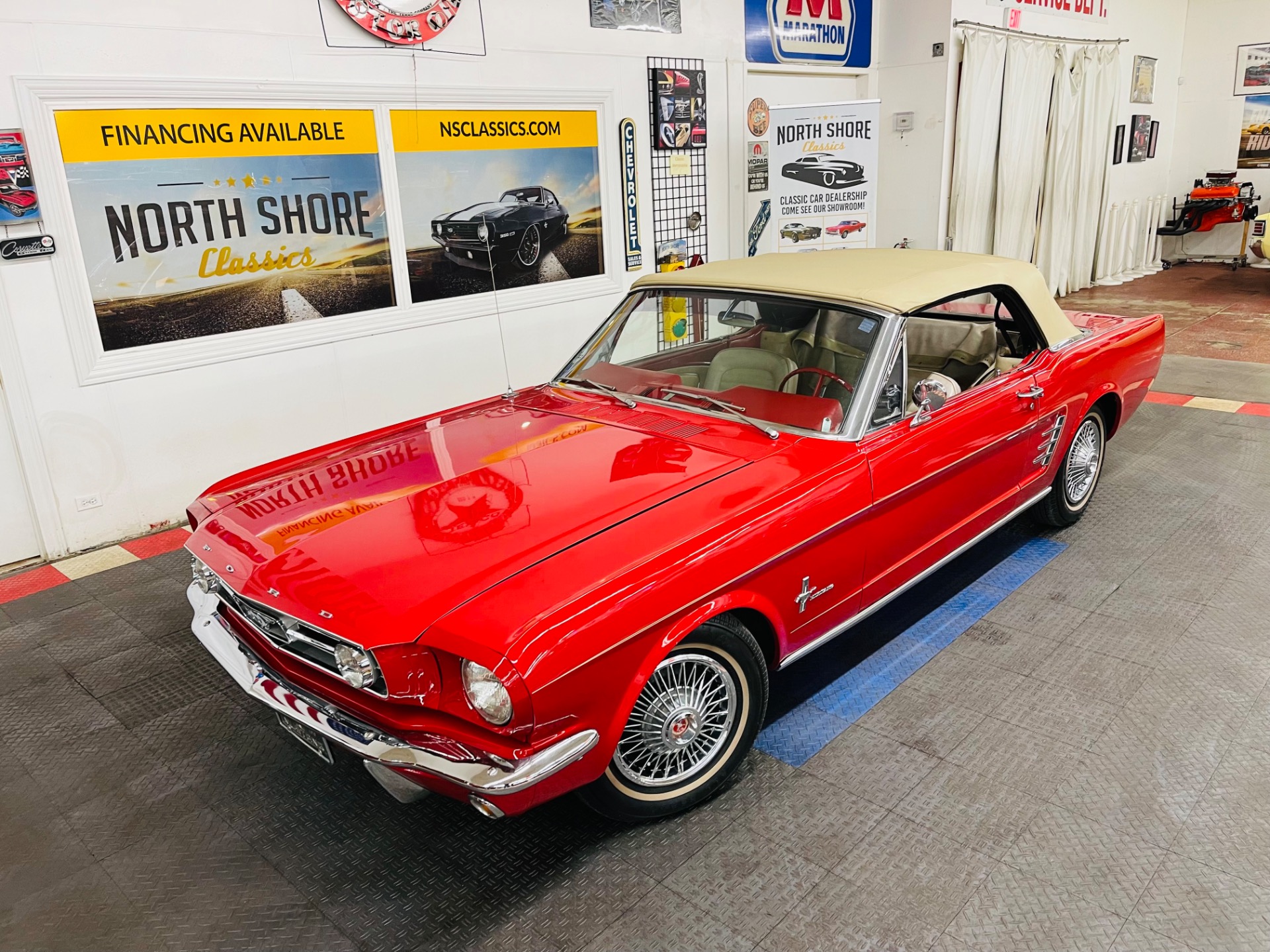 Used 1966 Ford Mustang - CONVERTIBLE - 302 V8 ENGINE - AUTO TRANS -SEE VIDEO | Mundelein, IL