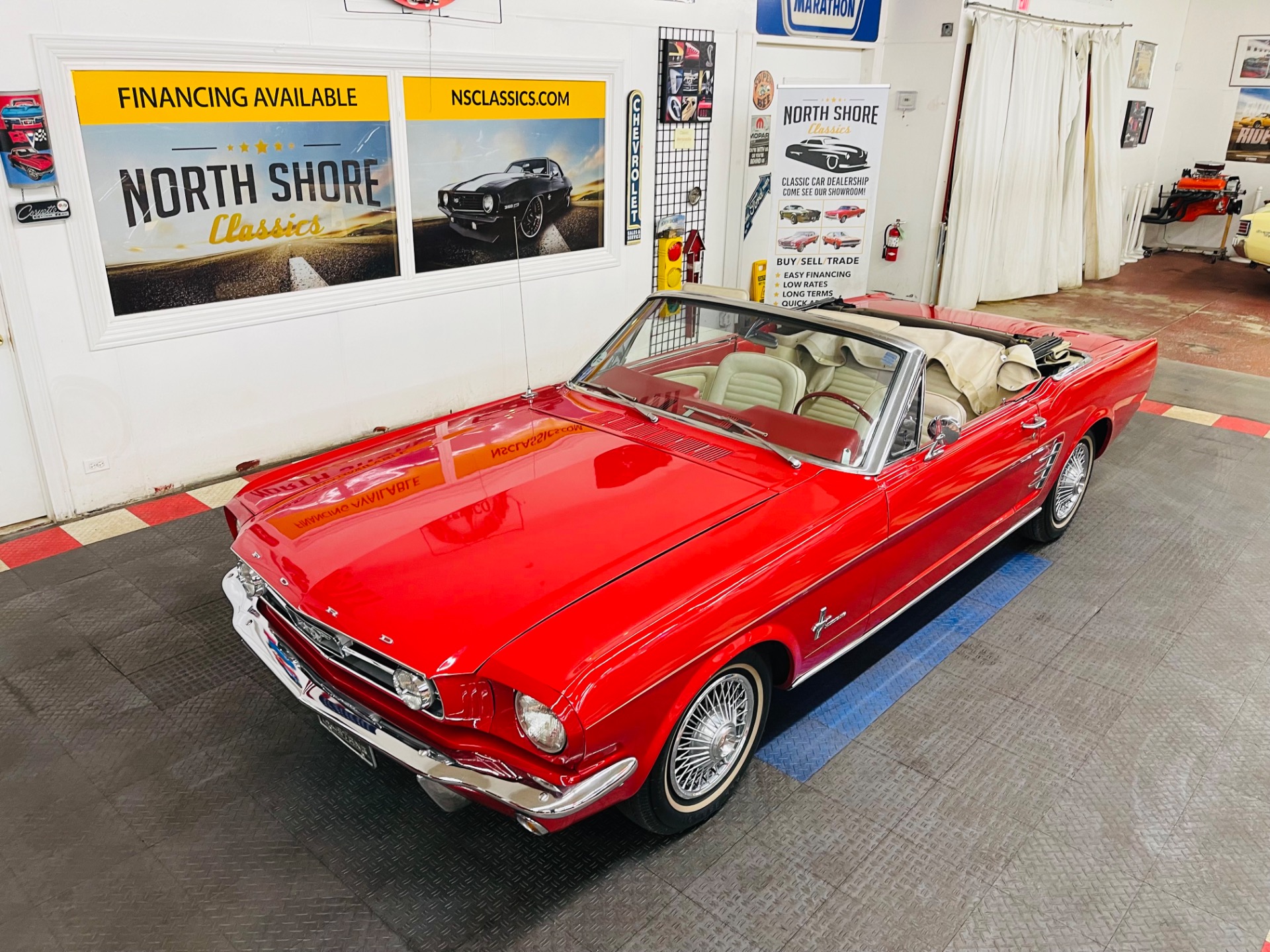 Used 1966 Ford Mustang - CONVERTIBLE - 302 V8 ENGINE - AUTO TRANS -SEE VIDEO | Mundelein, IL