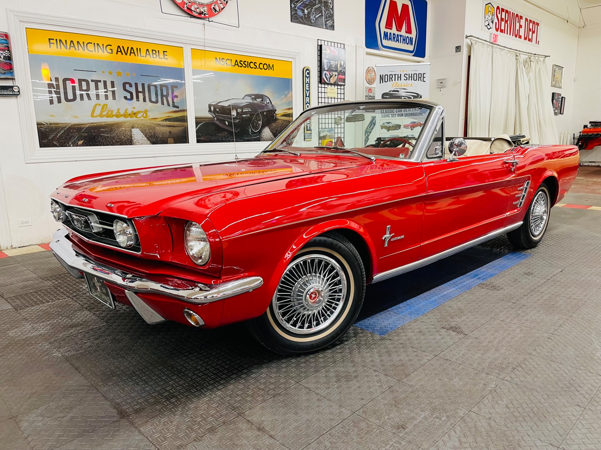 Used 1966 Ford Mustang - CONVERTIBLE - 302 V8 ENGINE - AUTO TRANS -SEE VIDEO | Mundelein, IL