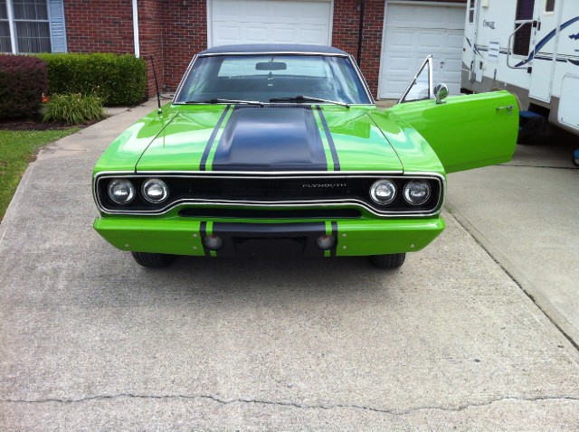 Used 1970 Plymouth Road Runner ONE OWNER-SUB LIME GREEN-Low Miles-SEE VIDEOS | Mundelein, IL