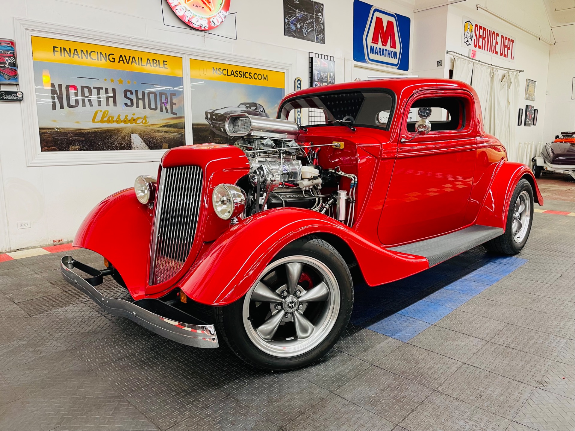 Used 1934 Ford Hot Rod / Street Rod - SUPERCHARGED COUPE - GREAT CRUISER - SEE VIDEO | Mundelein, IL