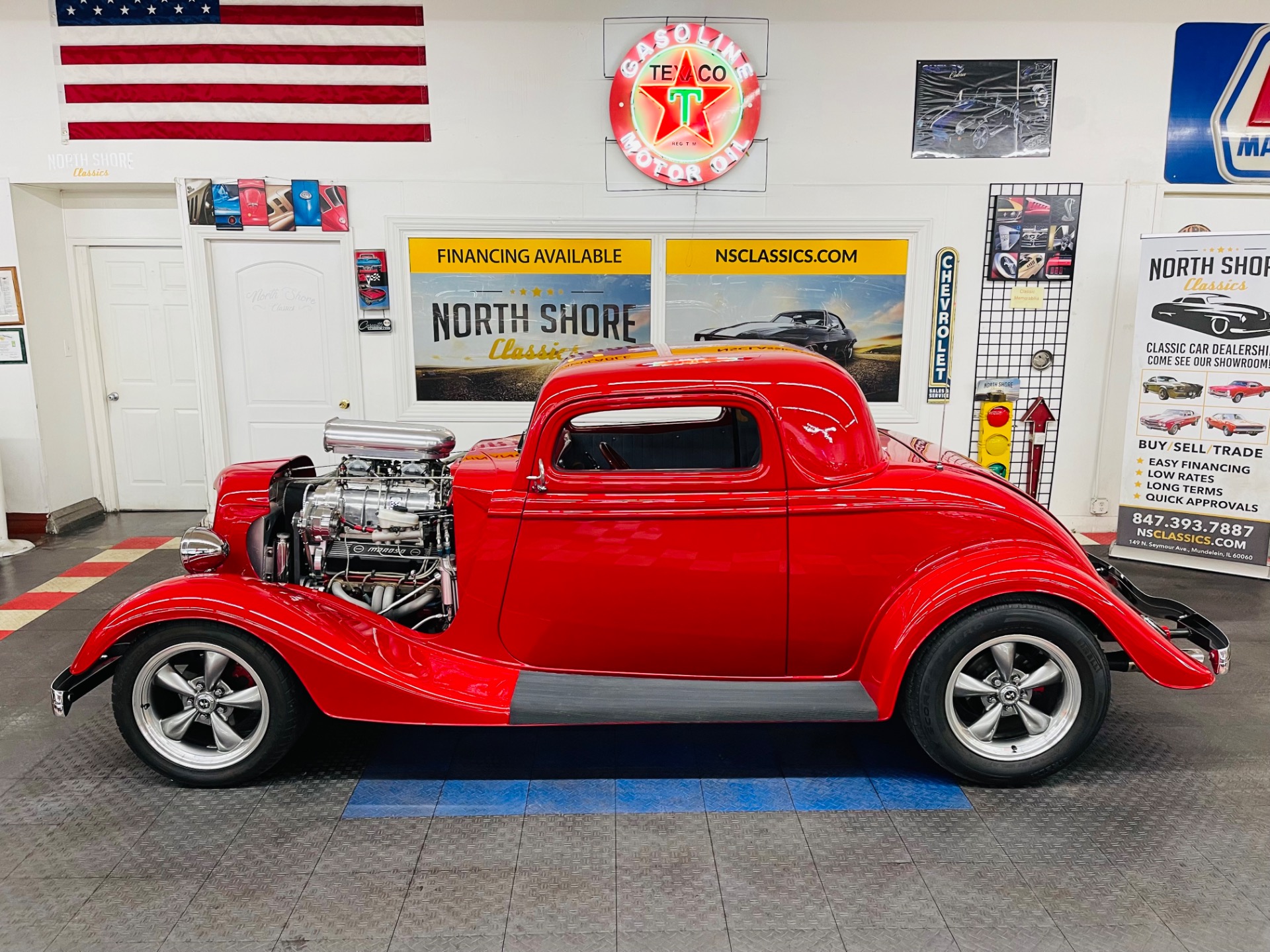 Used 1934 Ford Hot Rod / Street Rod - SUPERCHARGED COUPE - GREAT CRUISER - SEE VIDEO | Mundelein, IL
