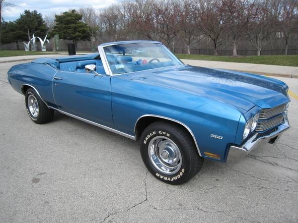 Used 1970 Chevrolet Chevelle Convertible- Hard to find-call us today | Mundelein, IL