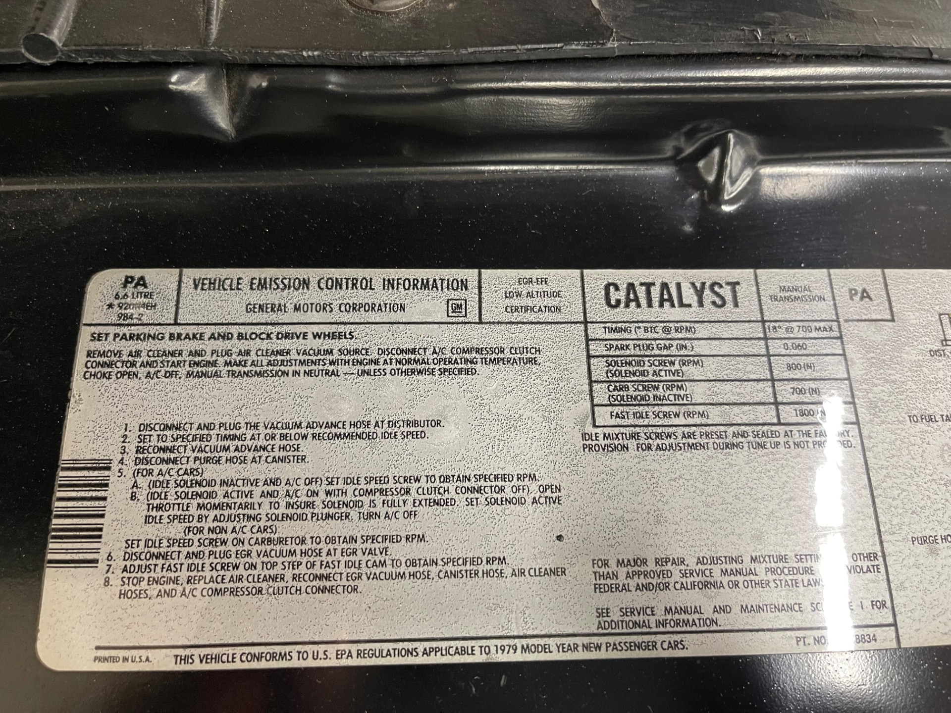1979 Pontiac Firebird 55