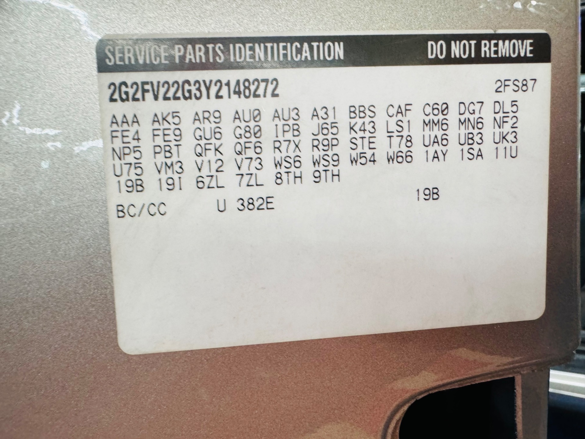 Used 2000 Pontiac Firebird - WS6 FORMULA - 6 SPEED - LOW MILES | Mundelein, IL