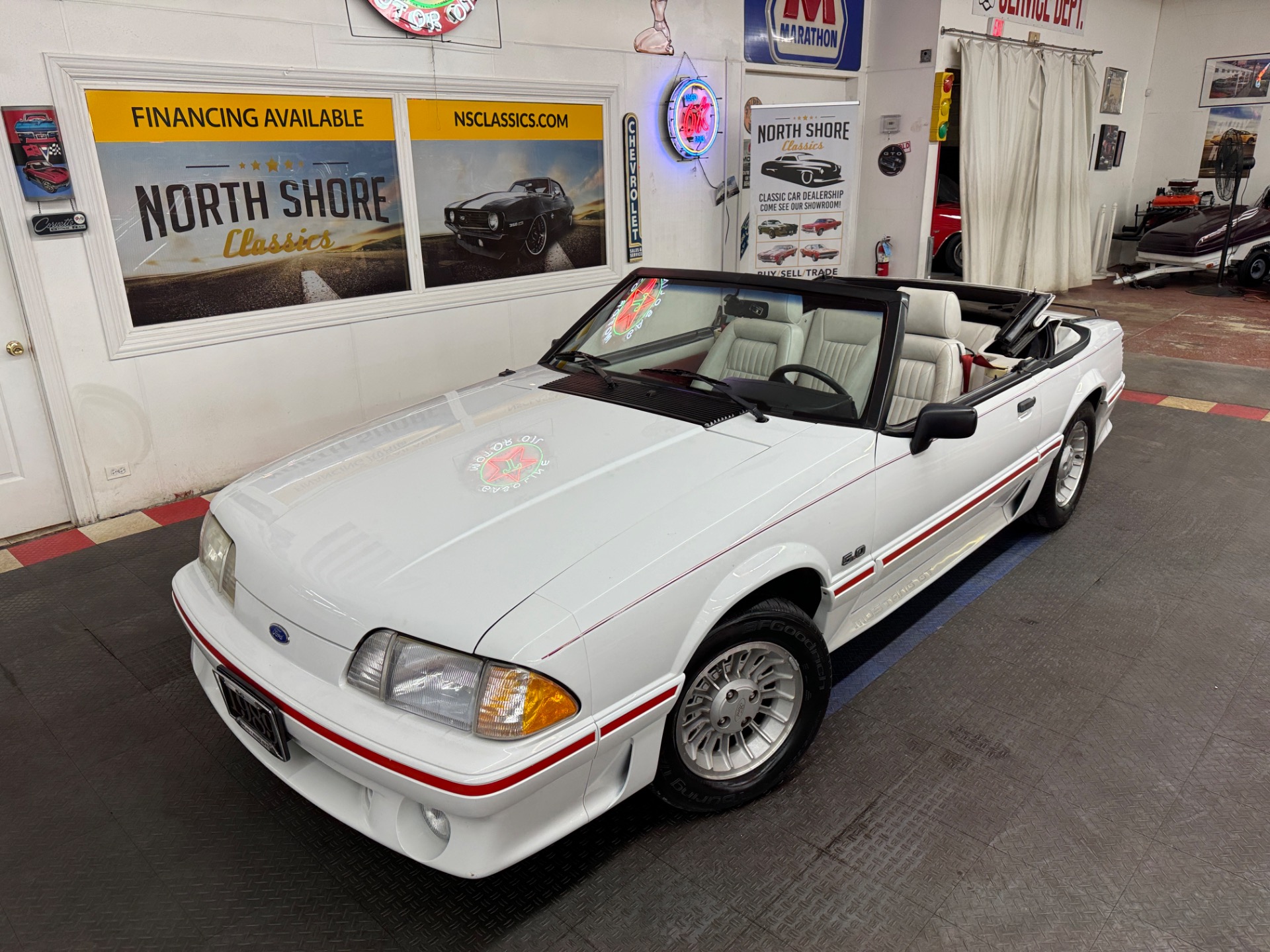 Used 1989 Ford Mustang GT Convertible Low Miles-SEE VIDEO | Mundelein, IL