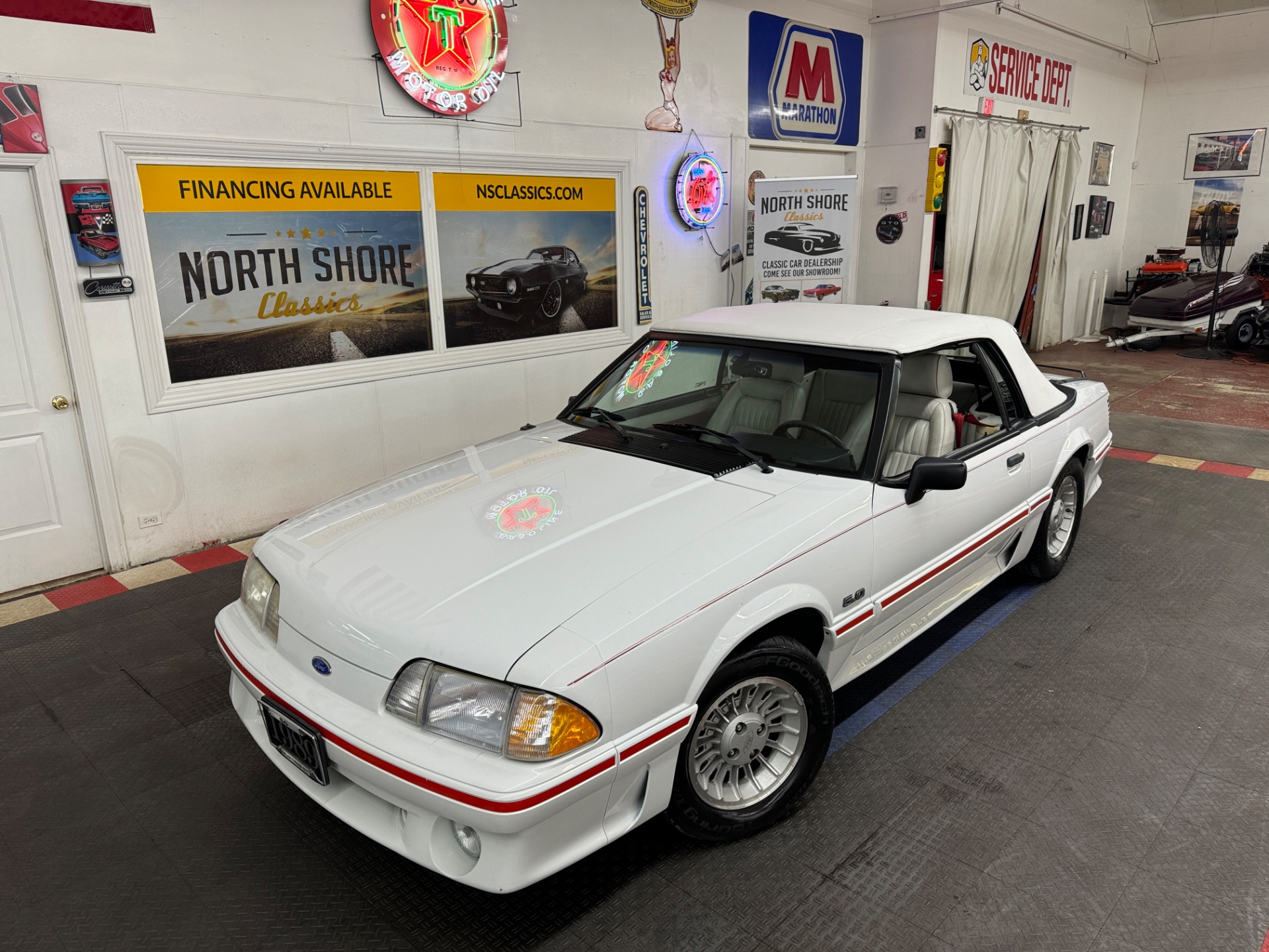 Used 1989 Ford Mustang GT Convertible Low Miles-SEE VIDEO | Mundelein, IL