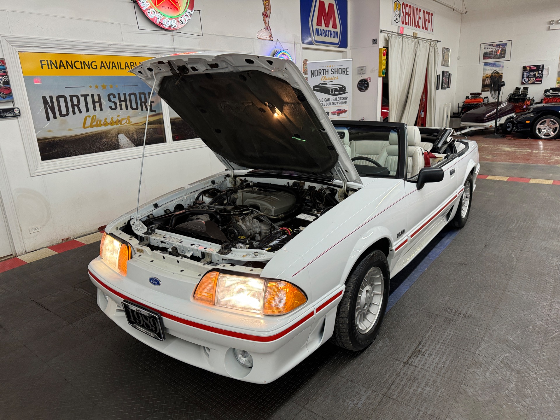 Used 1989 Ford Mustang GT Convertible Low Miles-SEE VIDEO | Mundelein, IL