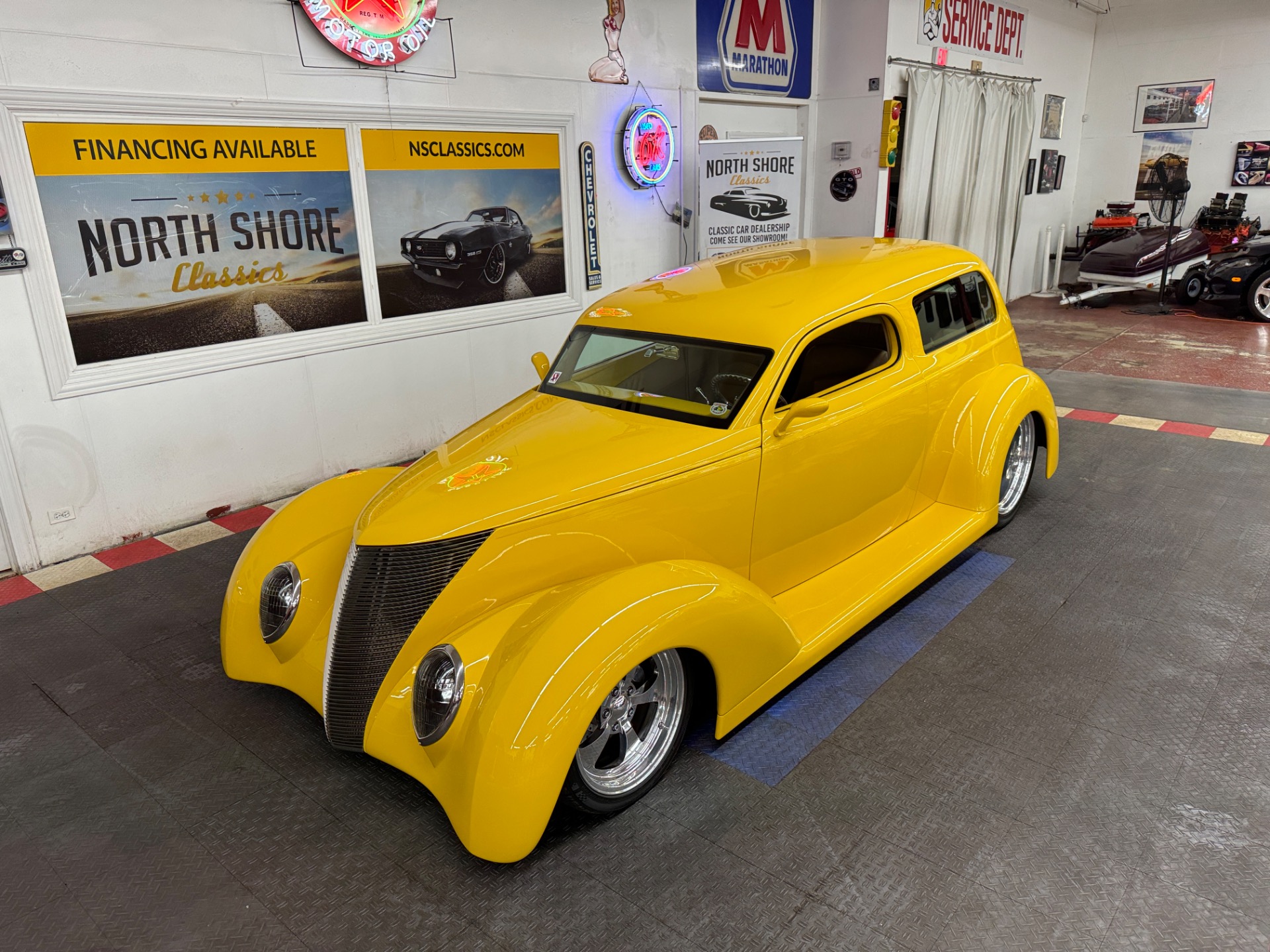 Used 1937 Ford Coupe - 2 DOOR SLANT BACK - BUILT BY WILD ROD FACTORY -SEE VIDEO | Mundelein, IL