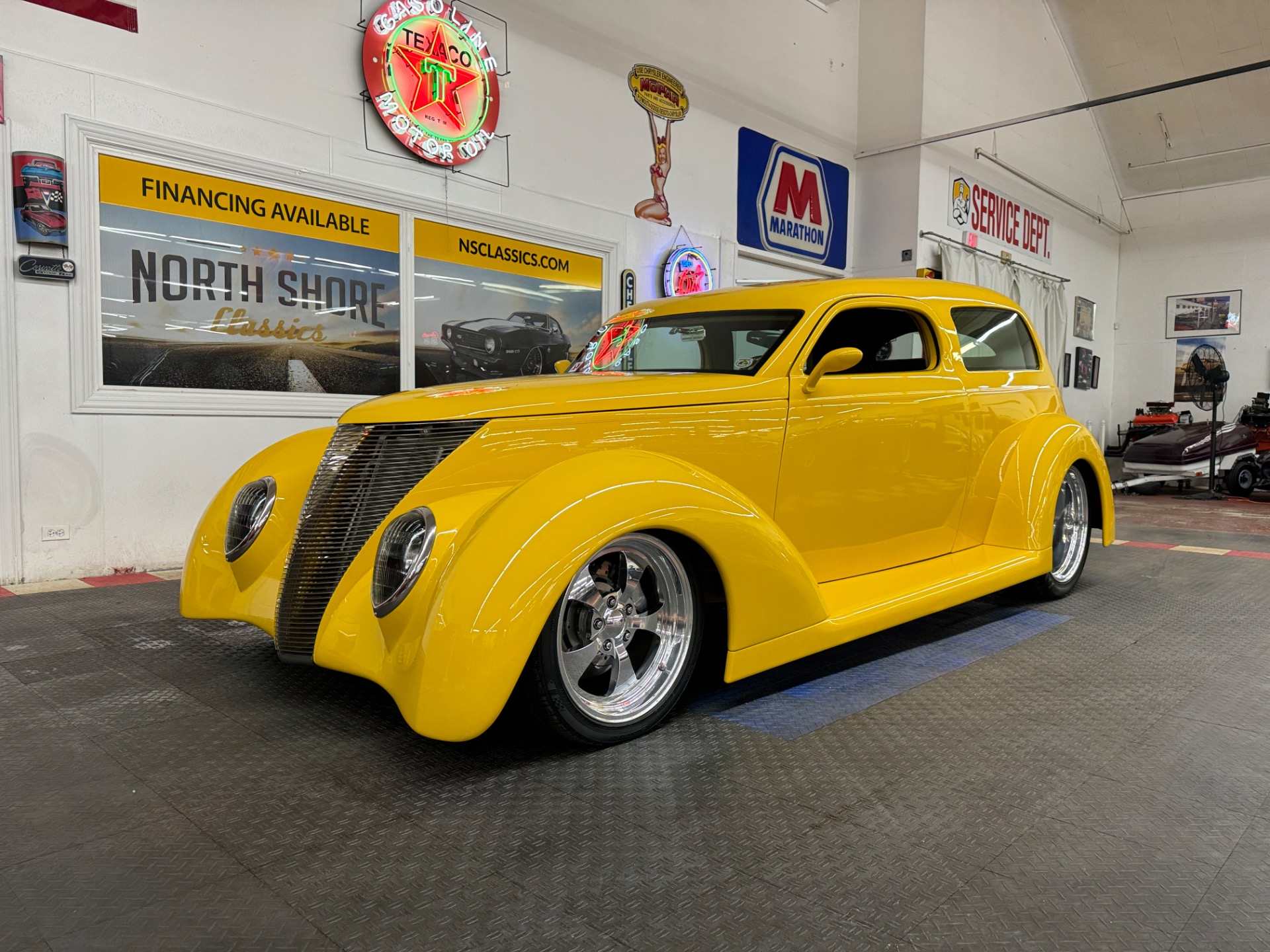 Used 1937 Ford Coupe - 2 DOOR SLANT BACK - BUILT BY WILD ROD FACTORY -SEE VIDEO | Mundelein, IL