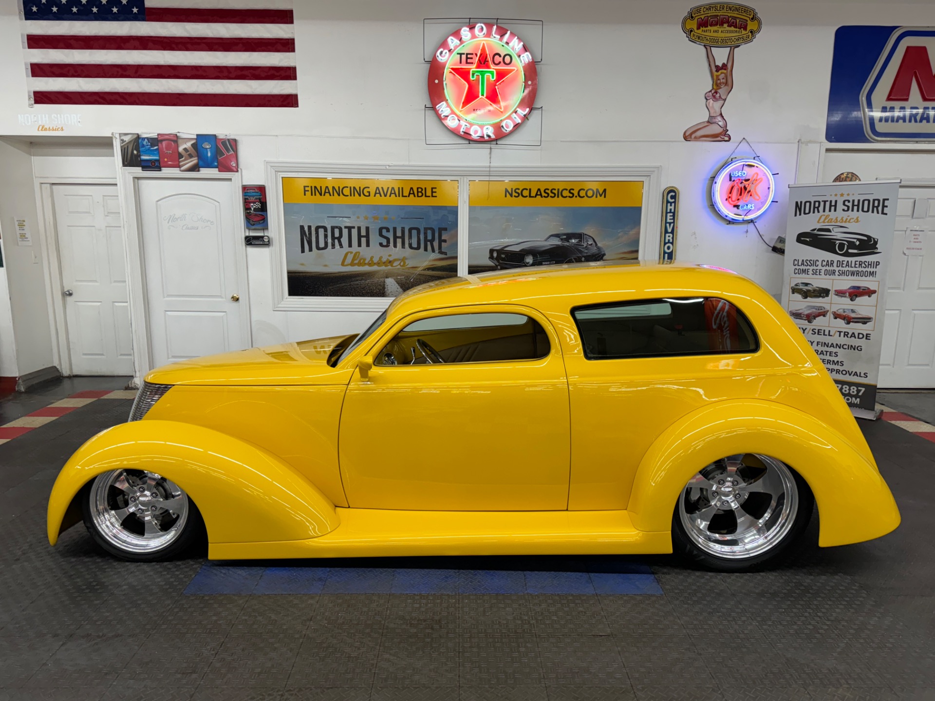 Used 1937 Ford Coupe - 2 DOOR SLANT BACK - BUILT BY WILD ROD FACTORY -SEE VIDEO | Mundelein, IL