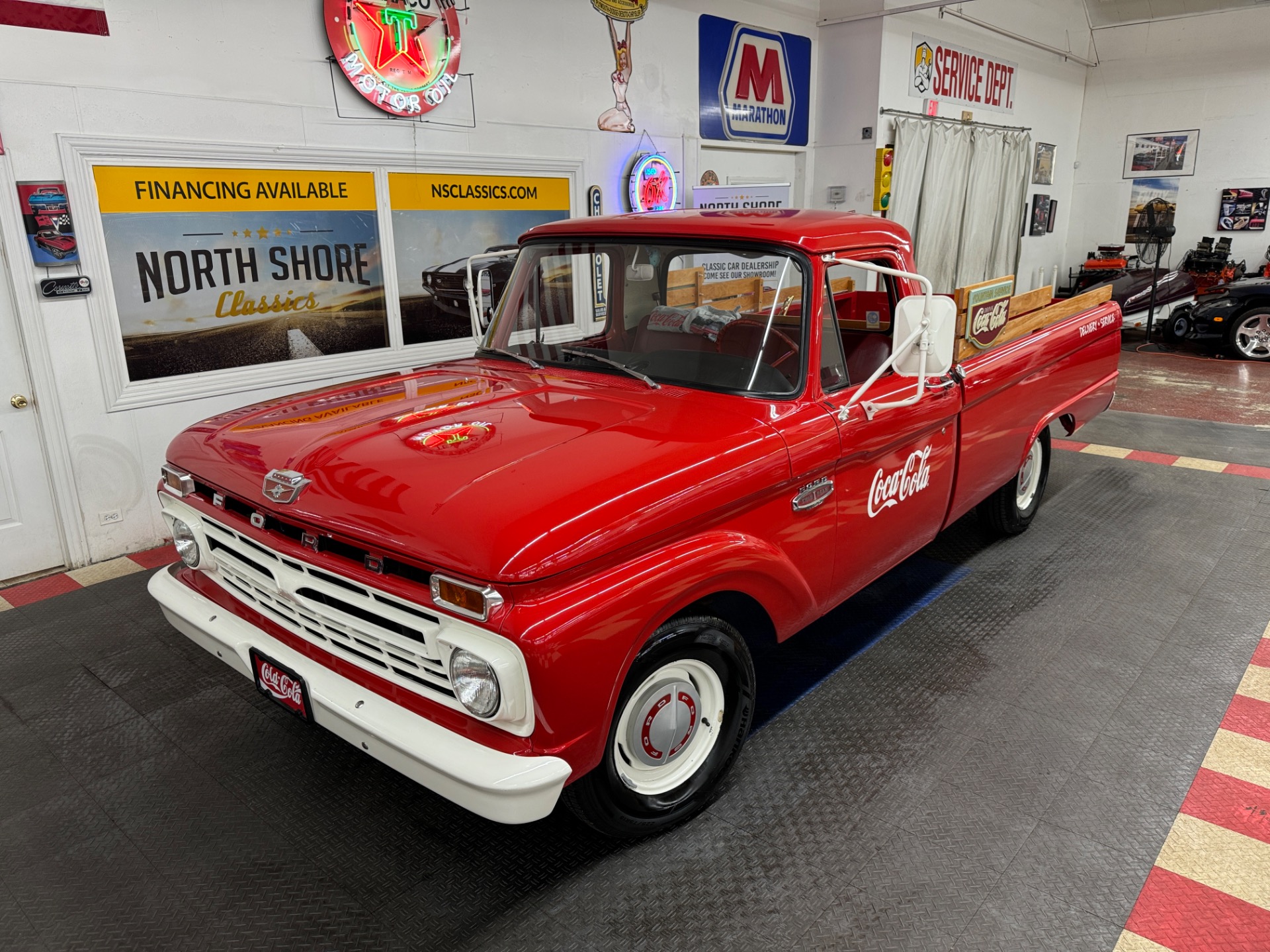 Used 1966 Ford F100 Coca Cola Themed Truck-SEE VIDEO | Mundelein, IL