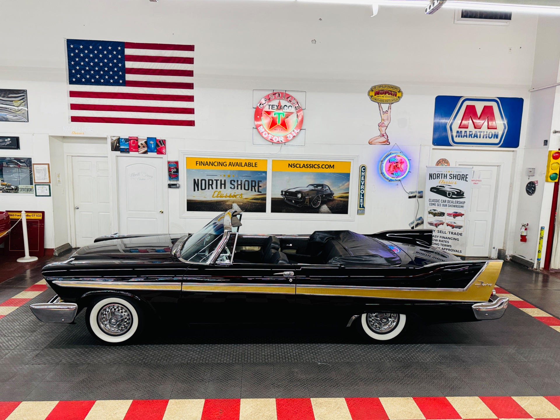 Used 1958 Plymouth Belvedere - FURY CONVERTIBLE - TRIPLE BLACK -SEE VIDEO | Mundelein, IL
