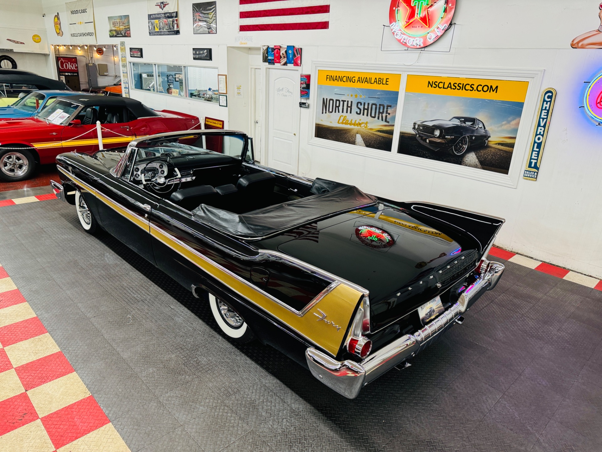 Used 1958 Plymouth Belvedere - FURY CONVERTIBLE - TRIPLE BLACK -SEE VIDEO | Mundelein, IL