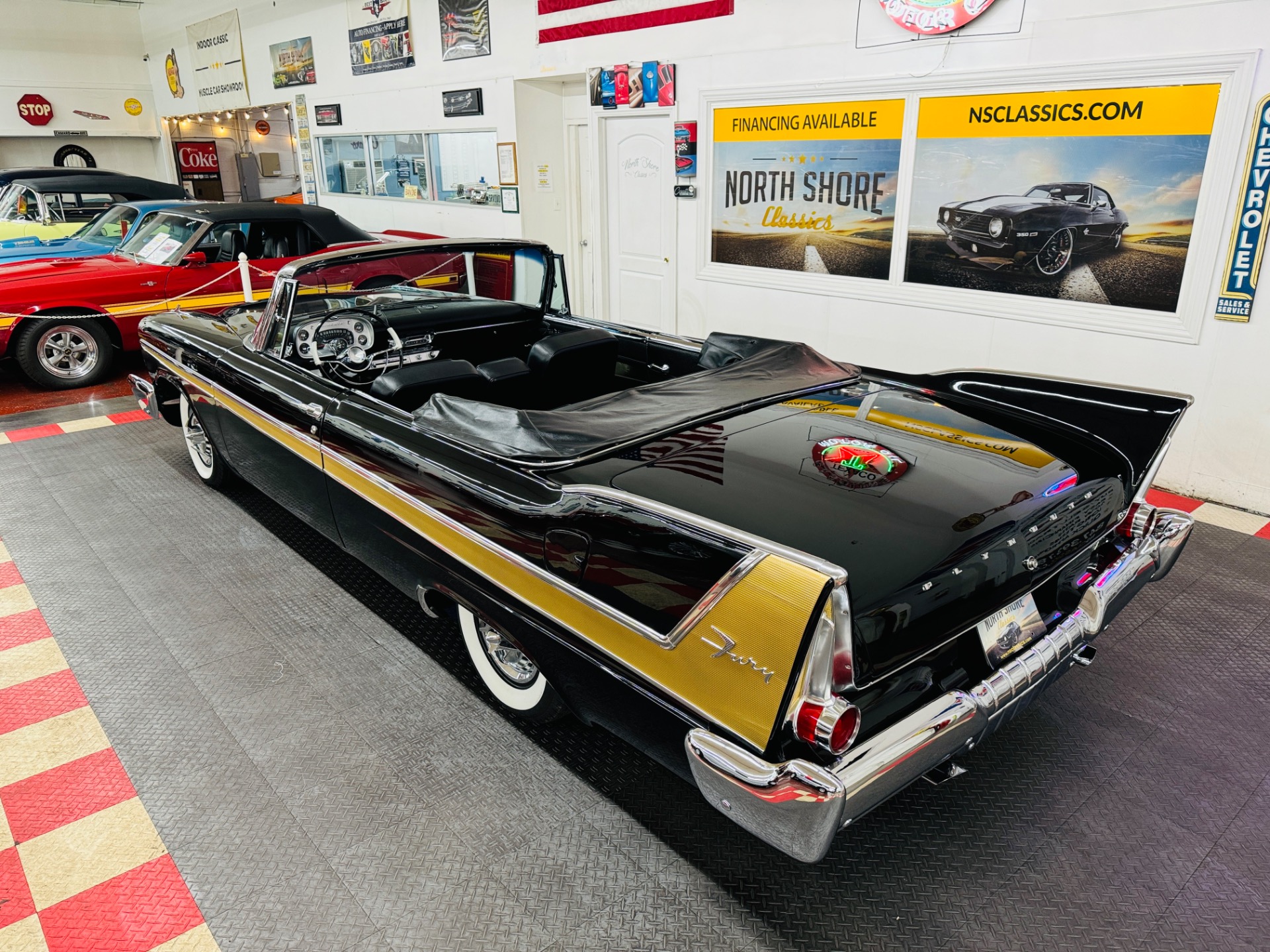 Used 1958 Plymouth Belvedere - FURY CONVERTIBLE - TRIPLE BLACK -SEE VIDEO | Mundelein, IL