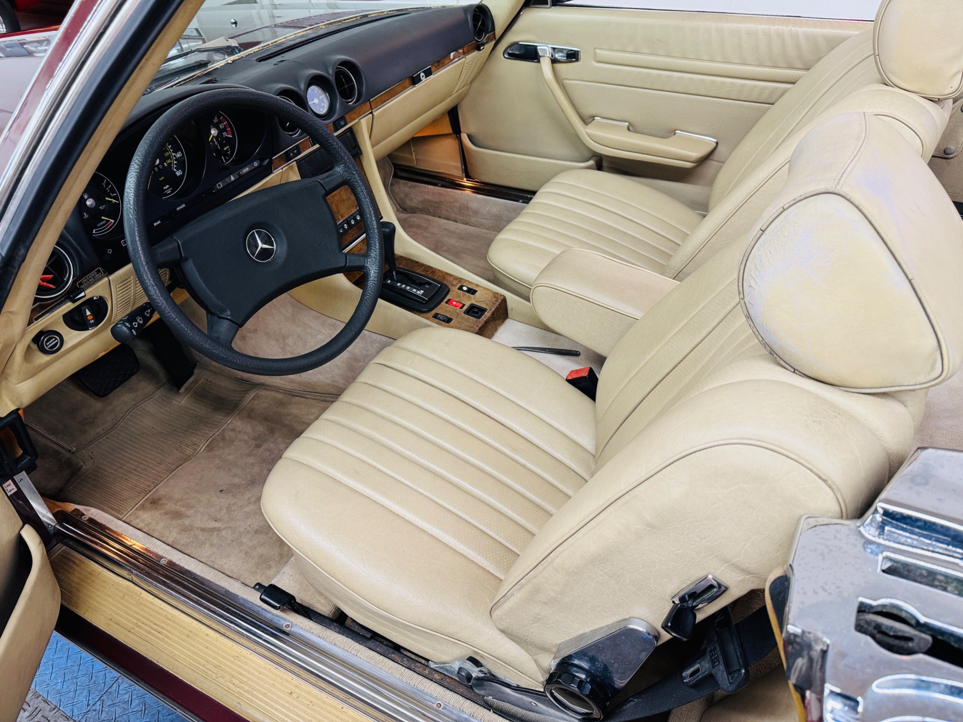 Used 1985 Mercedes Benz 380SL Convertible with HardTop-SEE VIDEO | Mundelein, IL