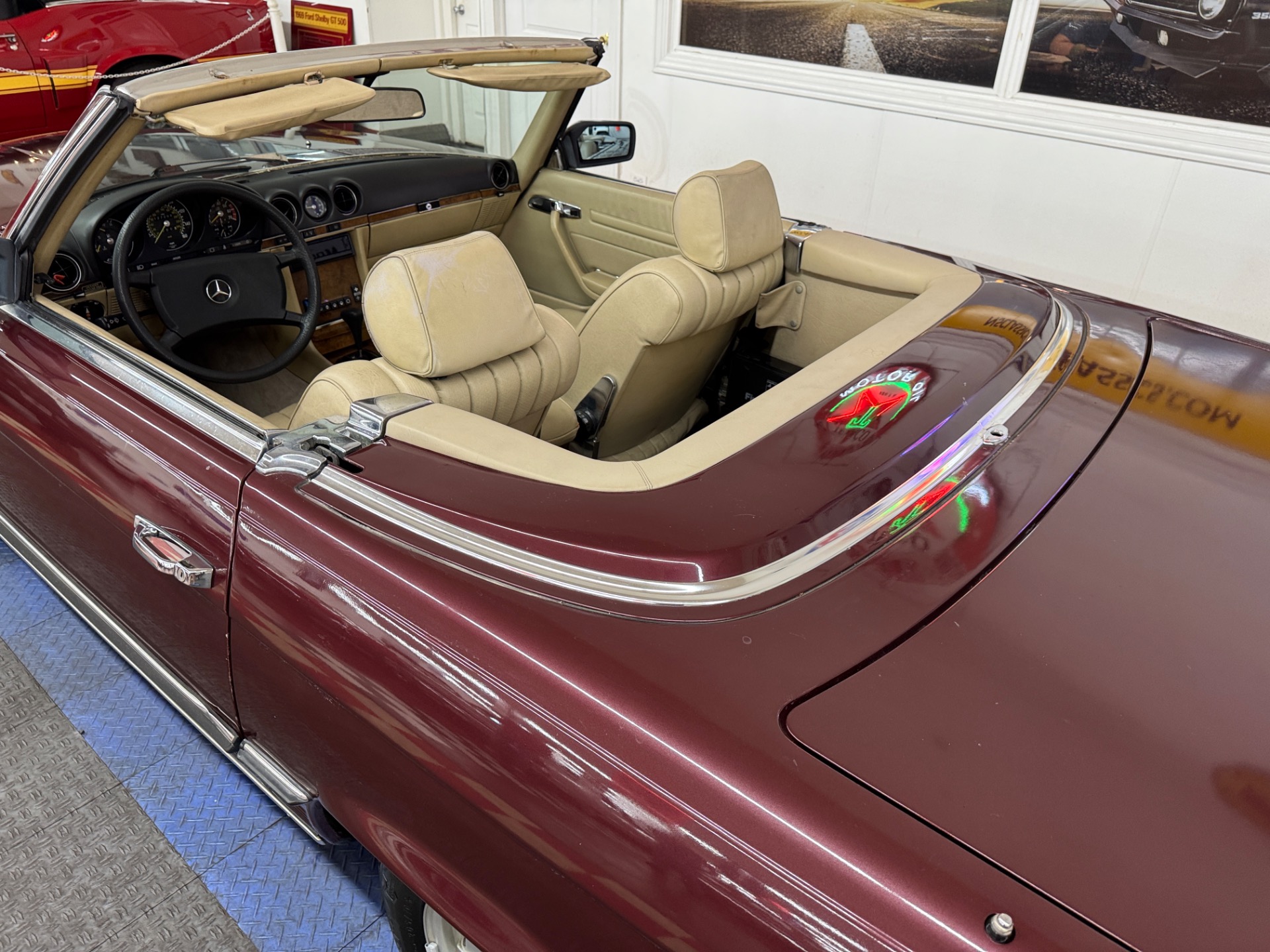 Used 1985 Mercedes Benz 380SL Convertible with HardTop-SEE VIDEO | Mundelein, IL