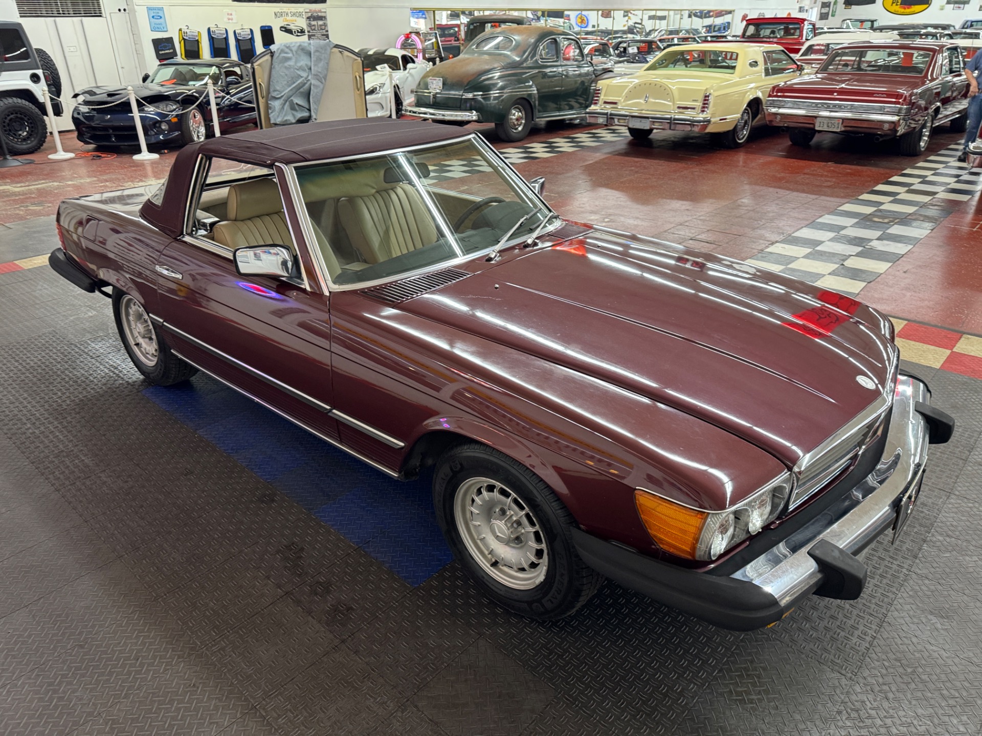 Used 1985 Mercedes Benz 380SL Convertible with HardTop-SEE VIDEO | Mundelein, IL