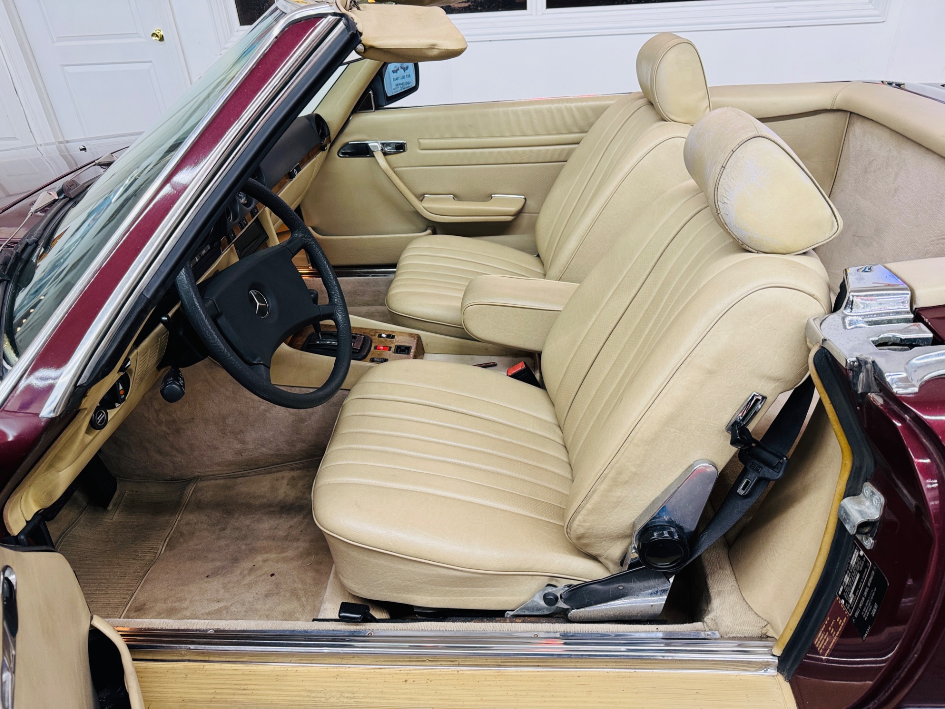 Used 1985 Mercedes Benz 380SL Convertible with HardTop-SEE VIDEO | Mundelein, IL
