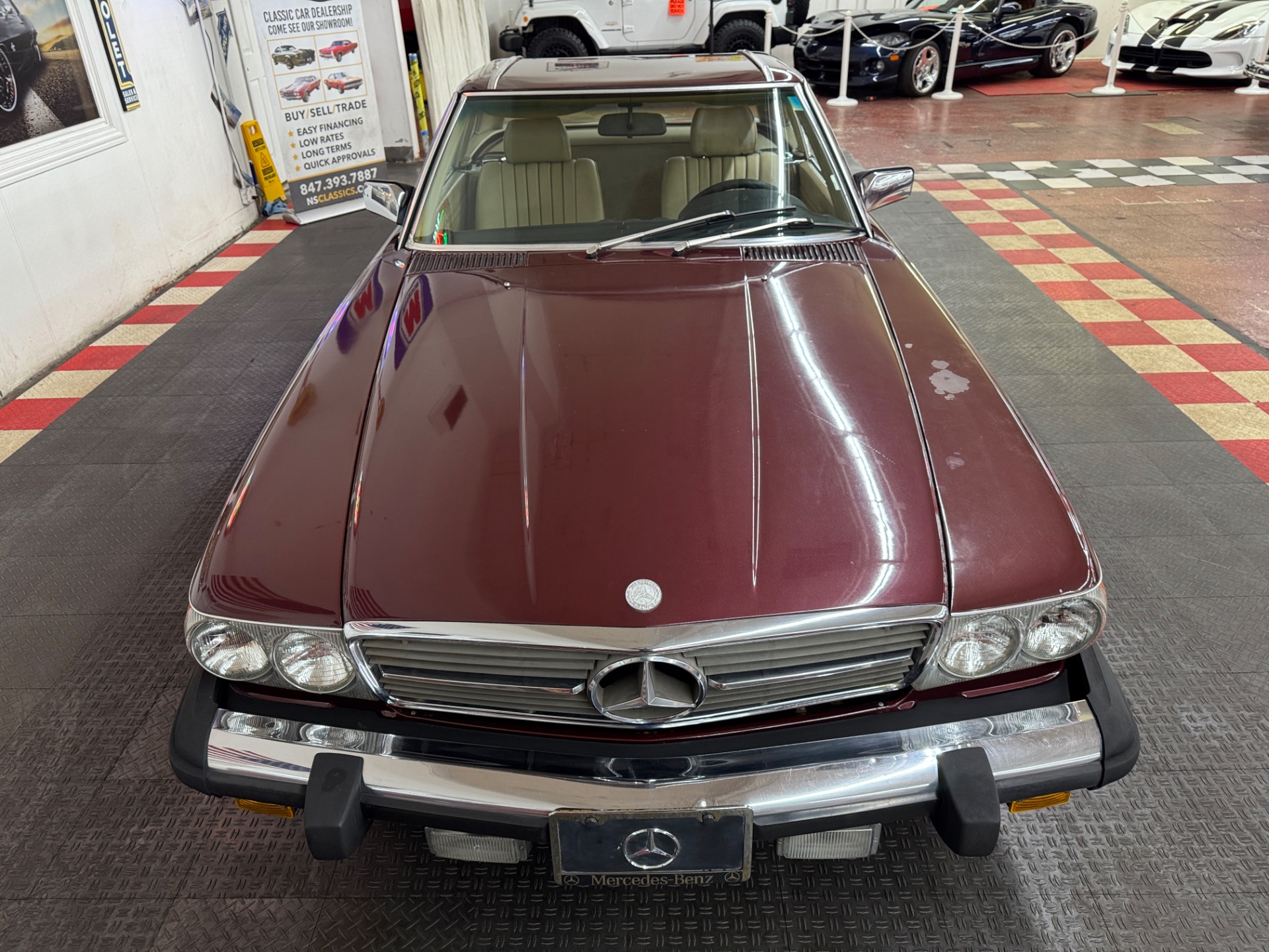 Used 1985 Mercedes Benz 380SL Convertible with HardTop-SEE VIDEO | Mundelein, IL