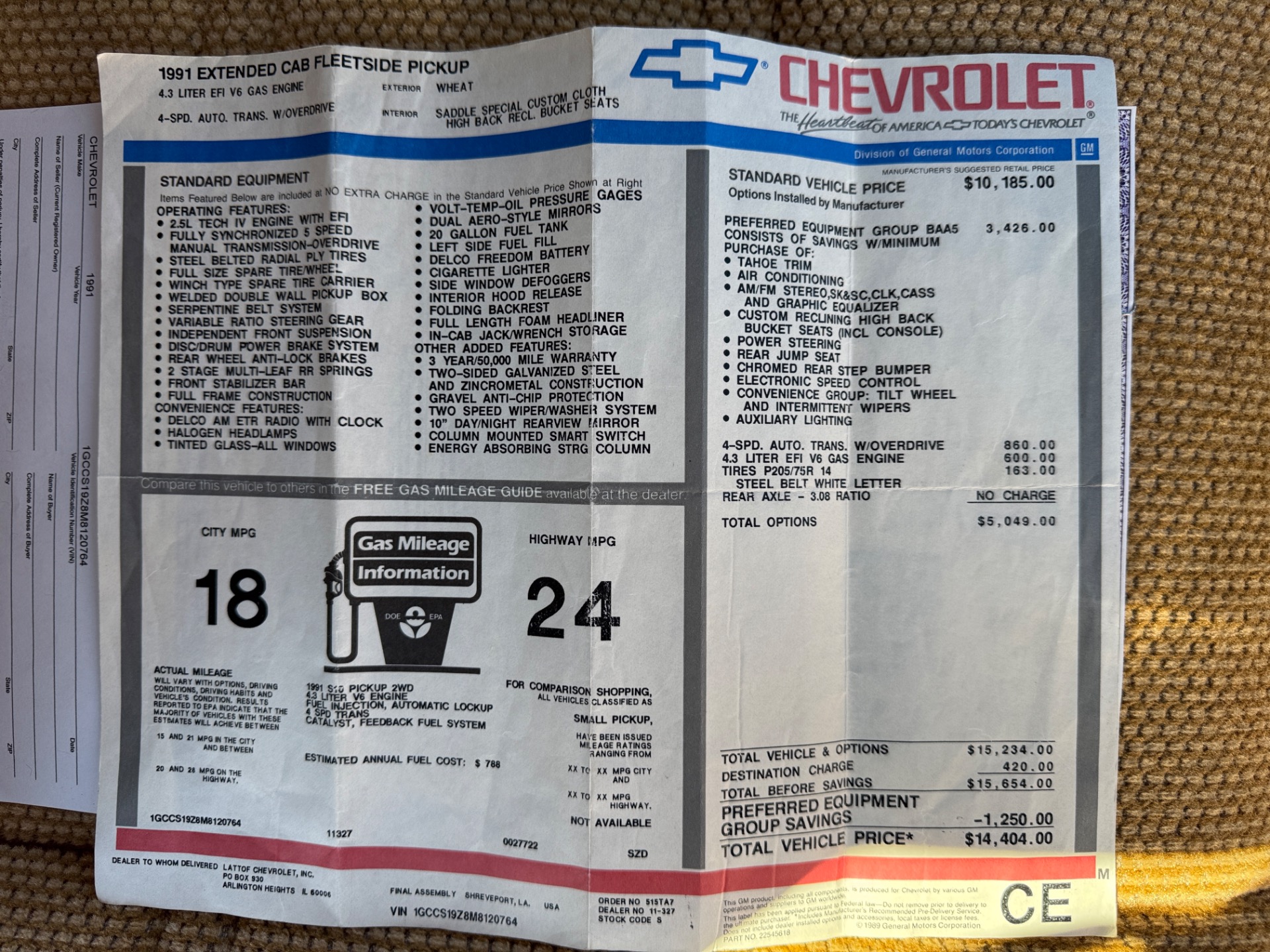 1991 Chevrolet S-10 51