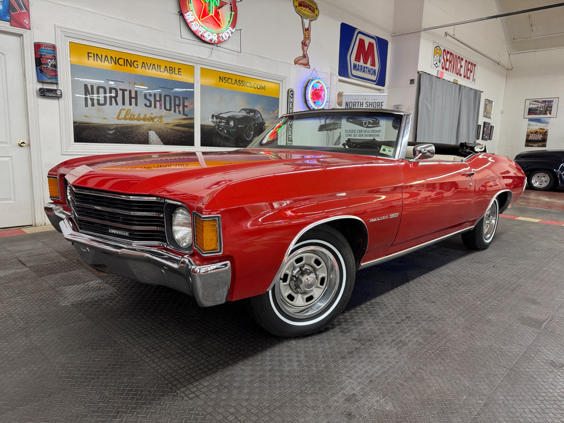 Used 1972 Chevrolet Chevelle - MALIBU CONVERTIBLE - VERY LOW MILES -SEE VIDEO | Mundelein, IL