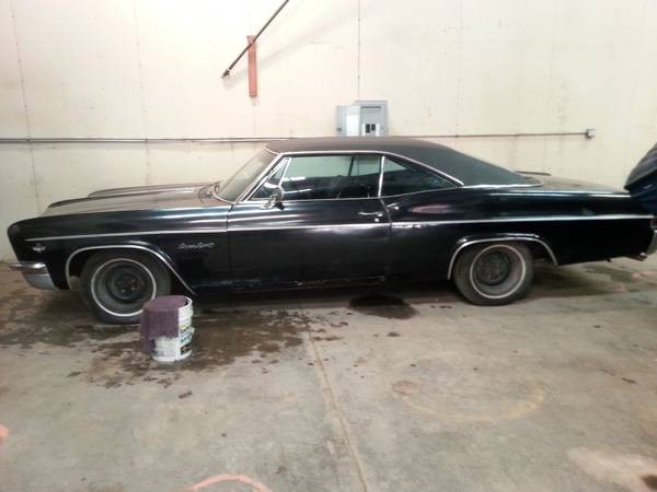 Used 1966 Chevrolet Impala SS-Original Super Sport Project | Mundelein, IL