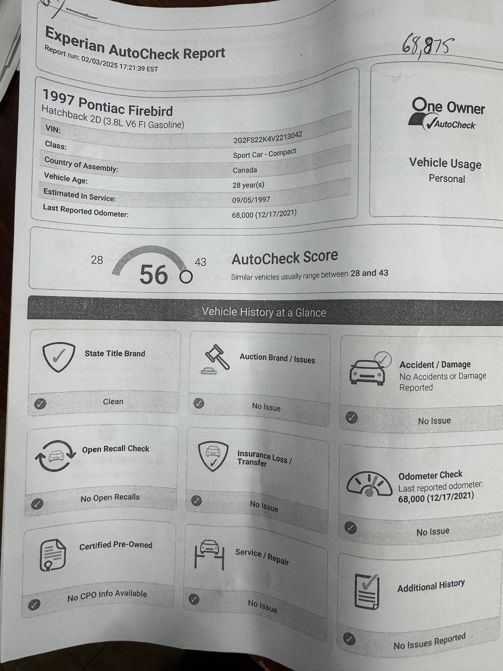 Used 1997 Pontiac Firebird T TOPS CLEAN-SEE VIDEO | Mundelein, IL