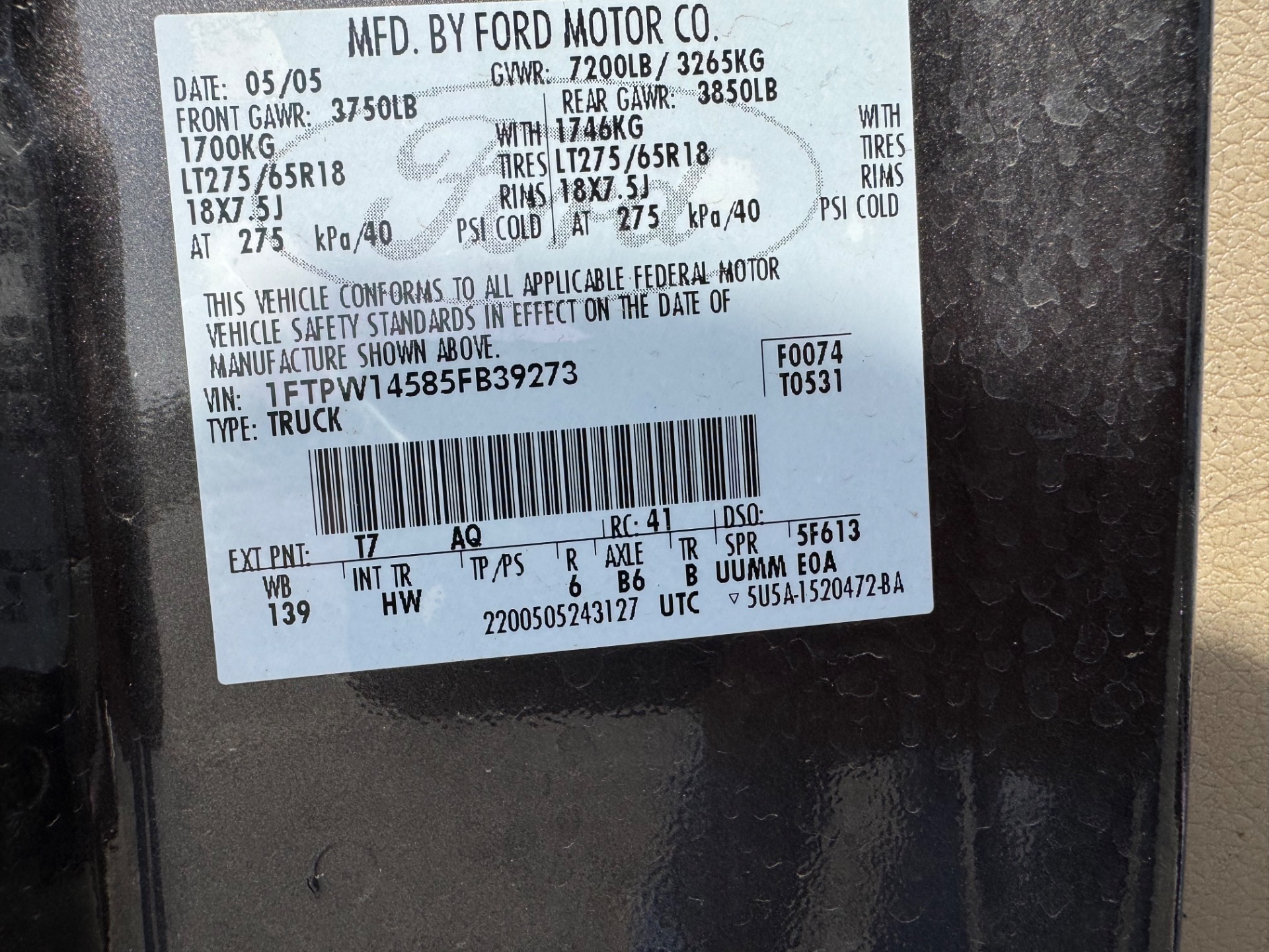 2005 Ford F-150 9