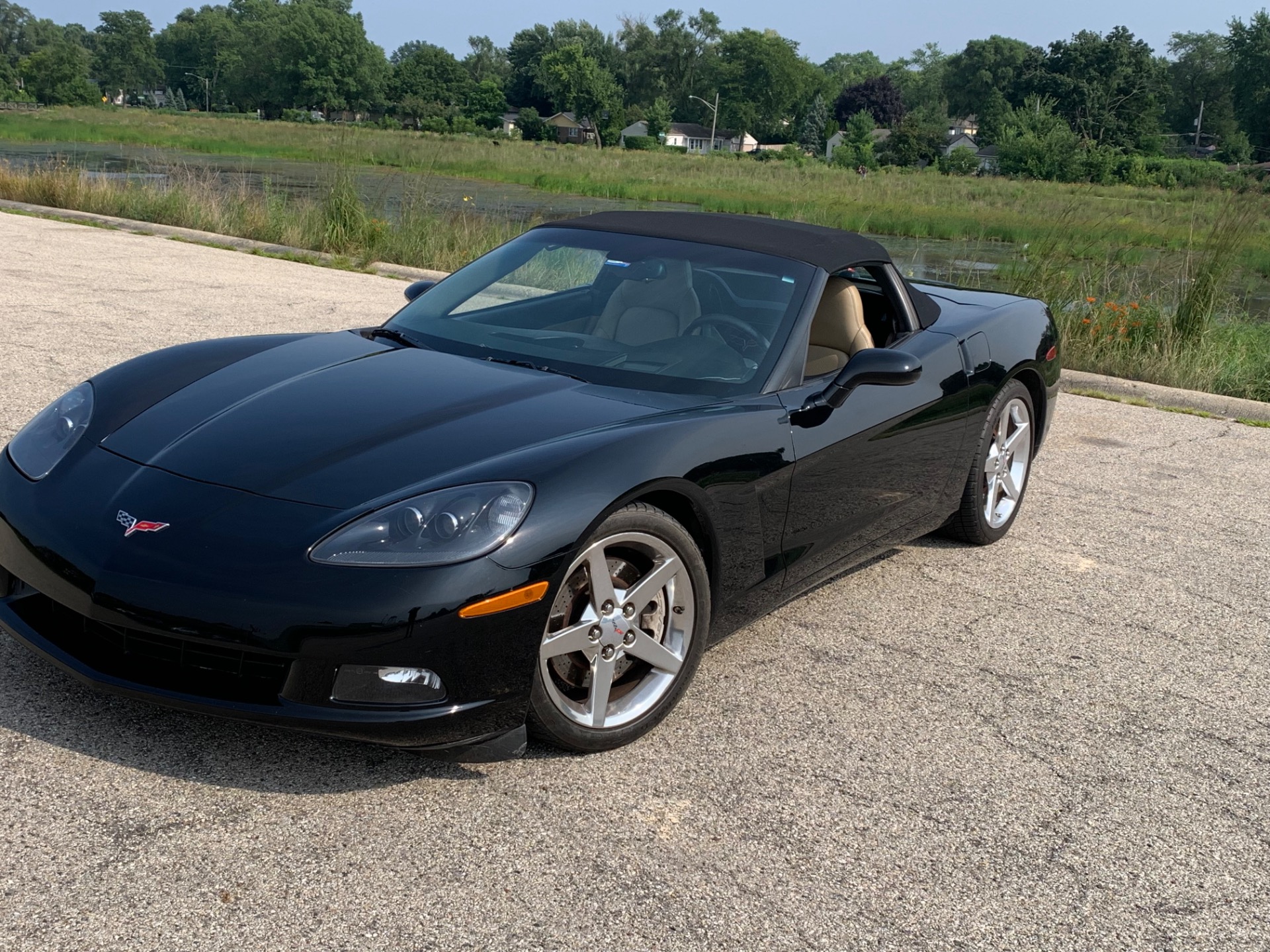 Used 2005 Chevrolet Corvette - BLACK - CONVERTIBLE - 2 OWNER-WELL KEPT | Mundelein, IL