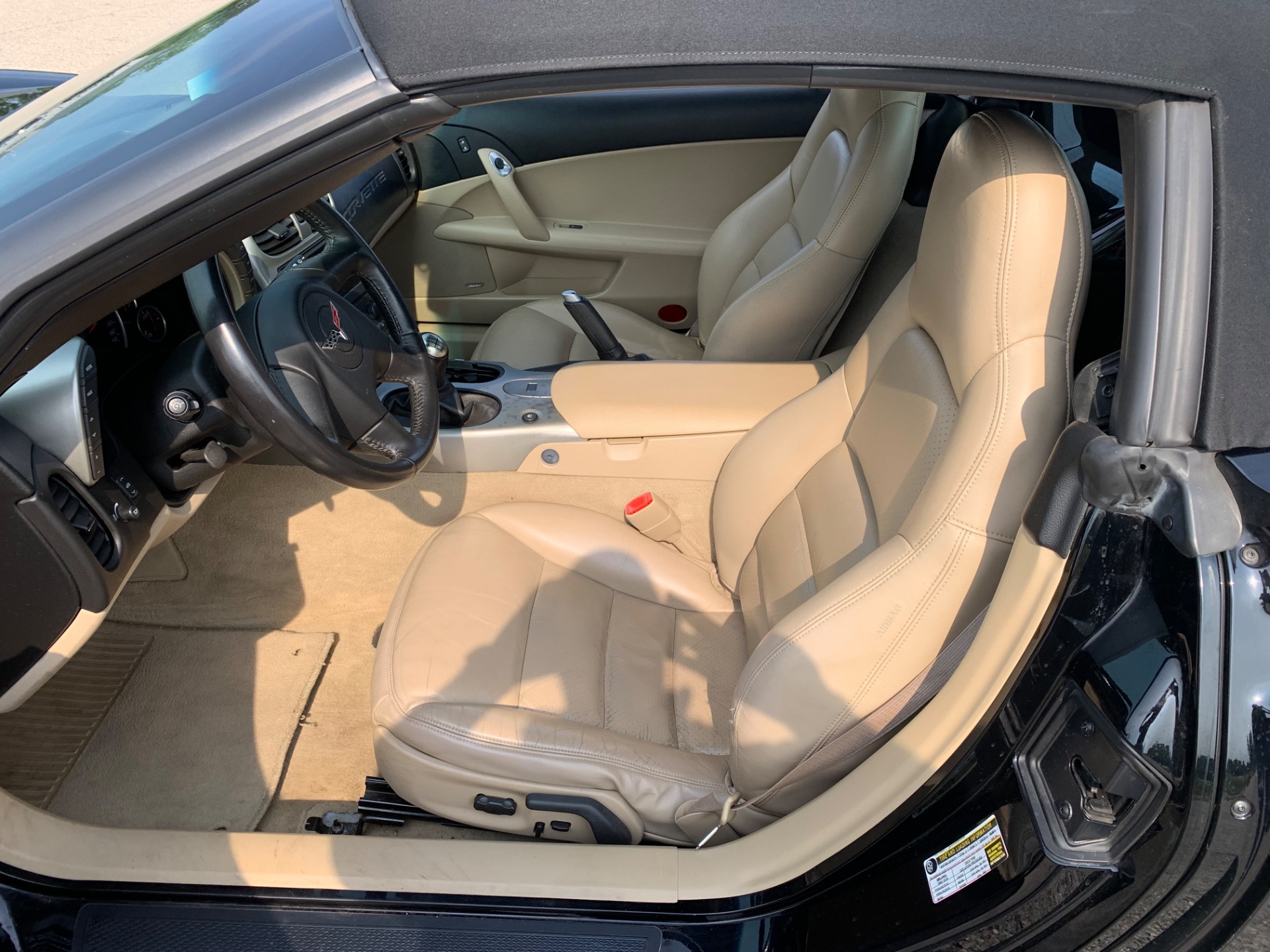 Used 2005 Chevrolet Corvette - BLACK - CONVERTIBLE - 2 OWNER-WELL KEPT | Mundelein, IL