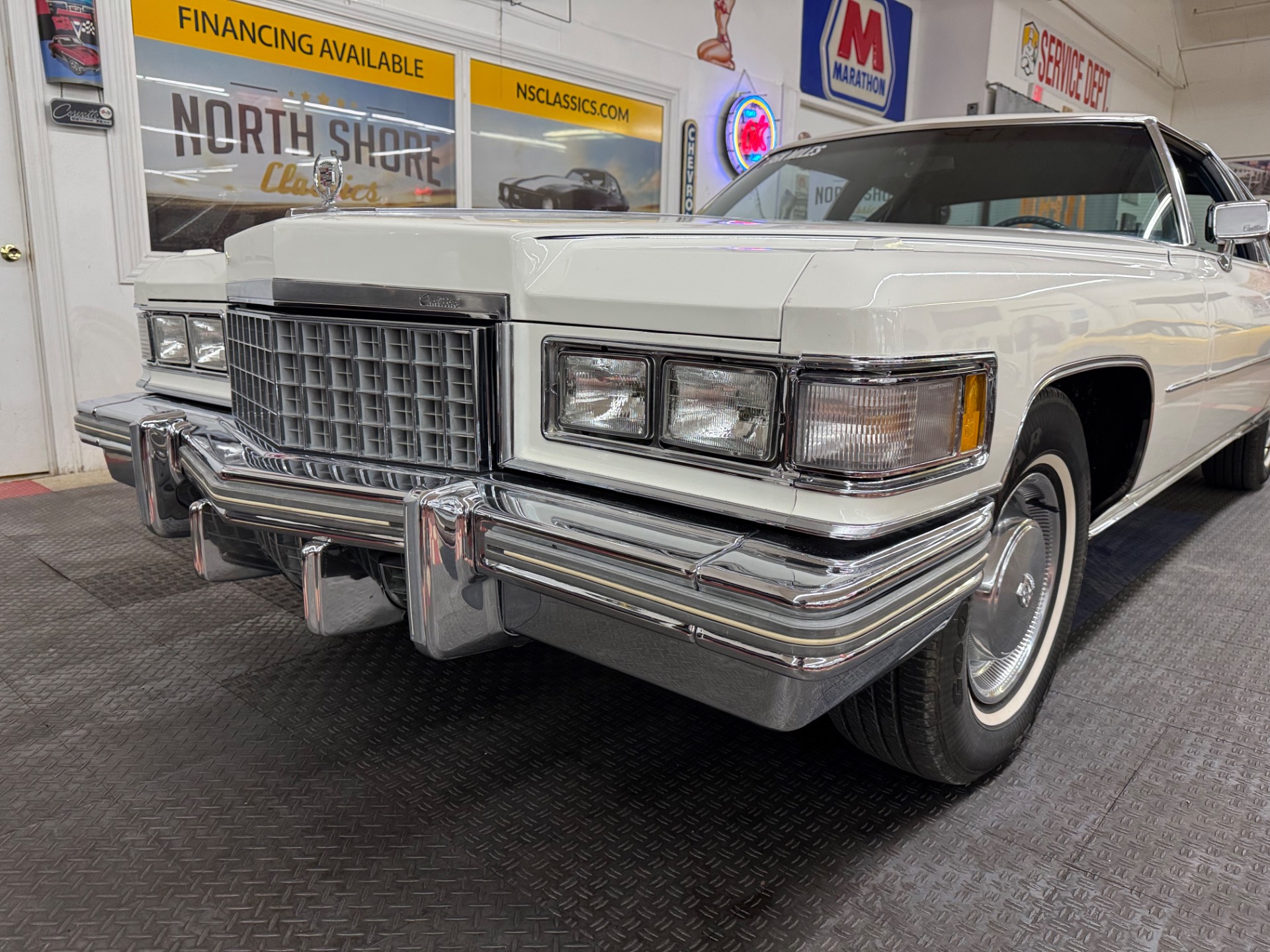 Used 1975 Cadillac Coupe DeVille - 36K ORIGINAL MILES - 500 C.I. ENGINE -SEE VIDEO | Mundelein, IL