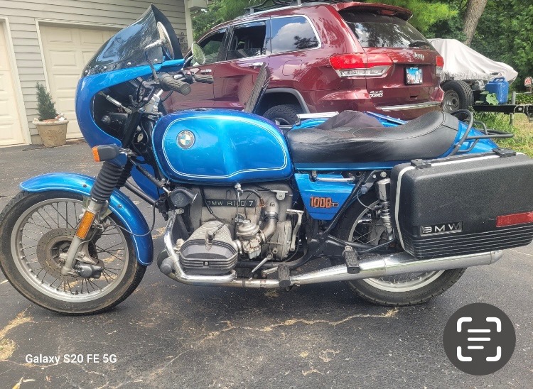 Used 1977 BMW R-1000 BMW-R1000-W/SIDECAR | Mundelein, IL