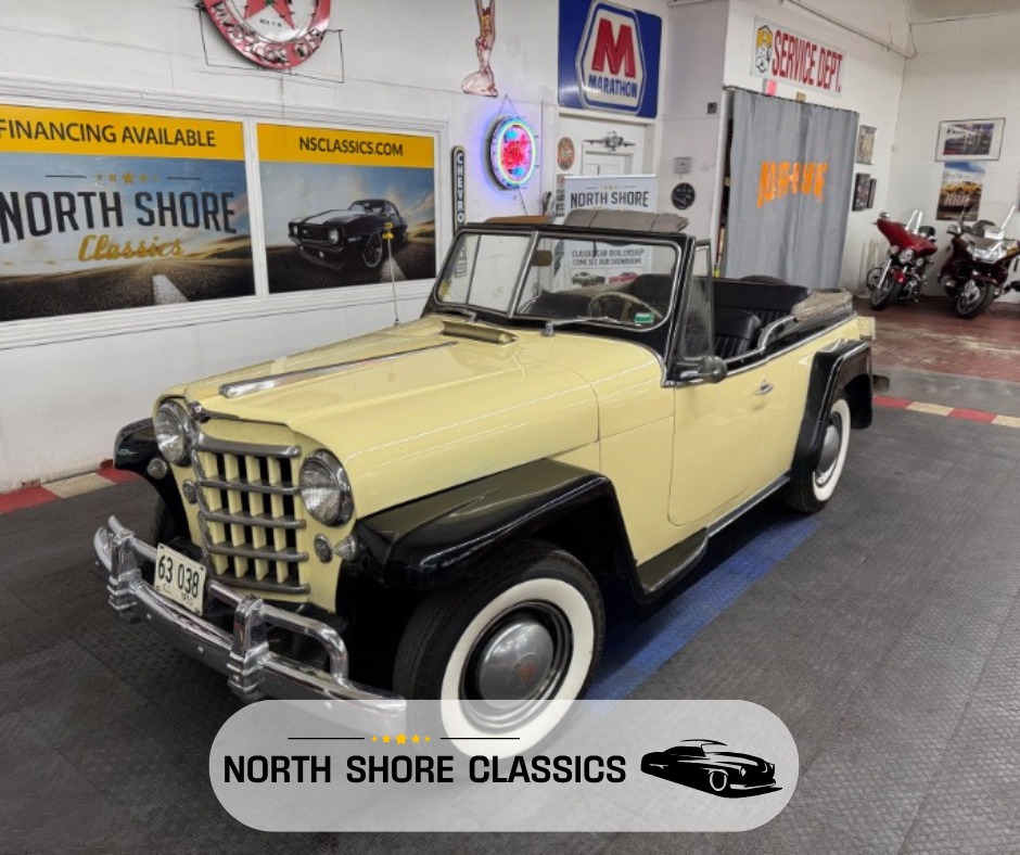 Used 1950 Willys Jeepster - CONVERTIBLE - RECENT MECHANICAL RESTORATION -SEE VIDEO | Mundelein, IL