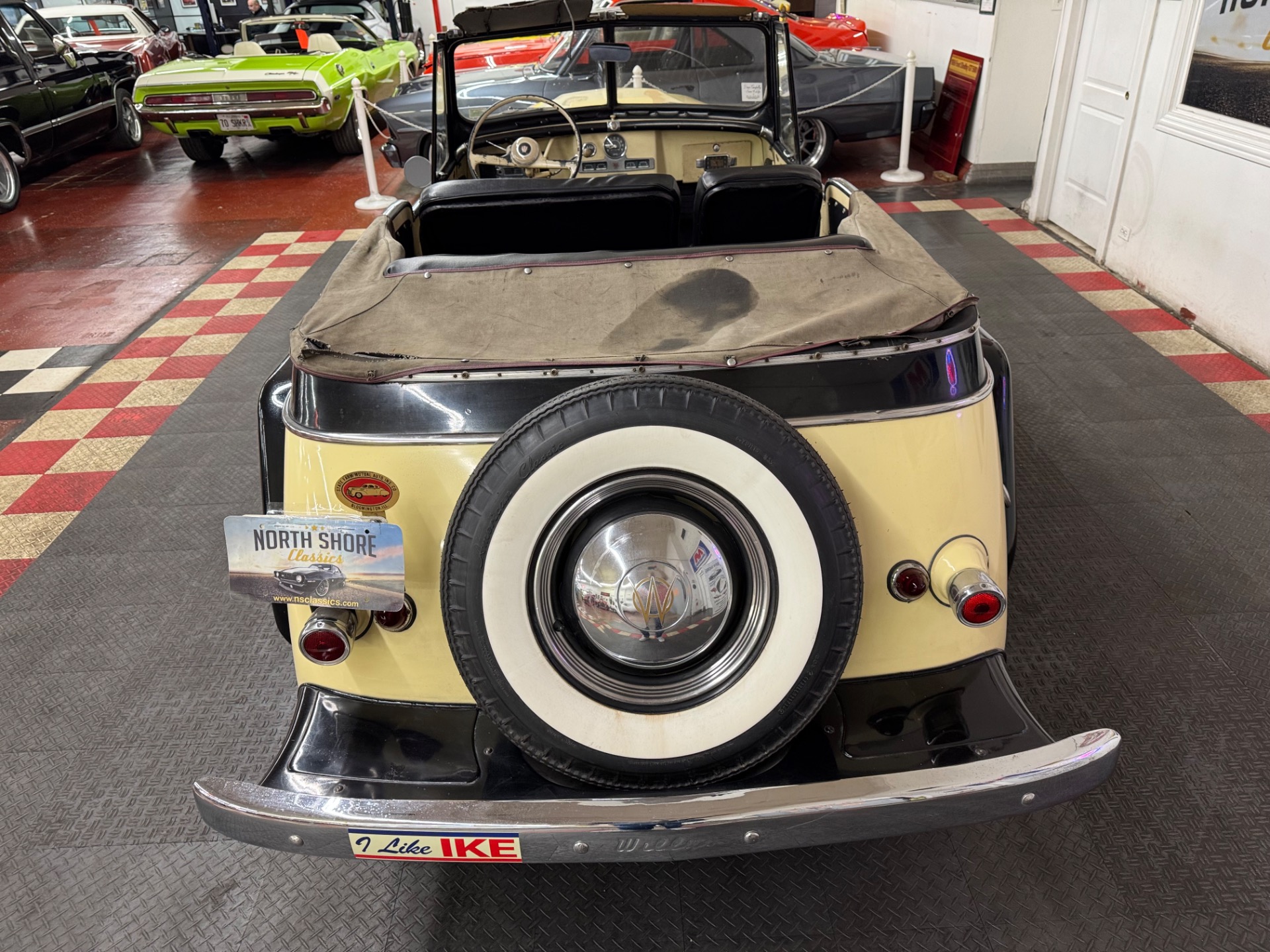 Used 1950 Willys Jeepster - CONVERTIBLE - RECENT MECHANICAL RESTORATION -SEE VIDEO | Mundelein, IL