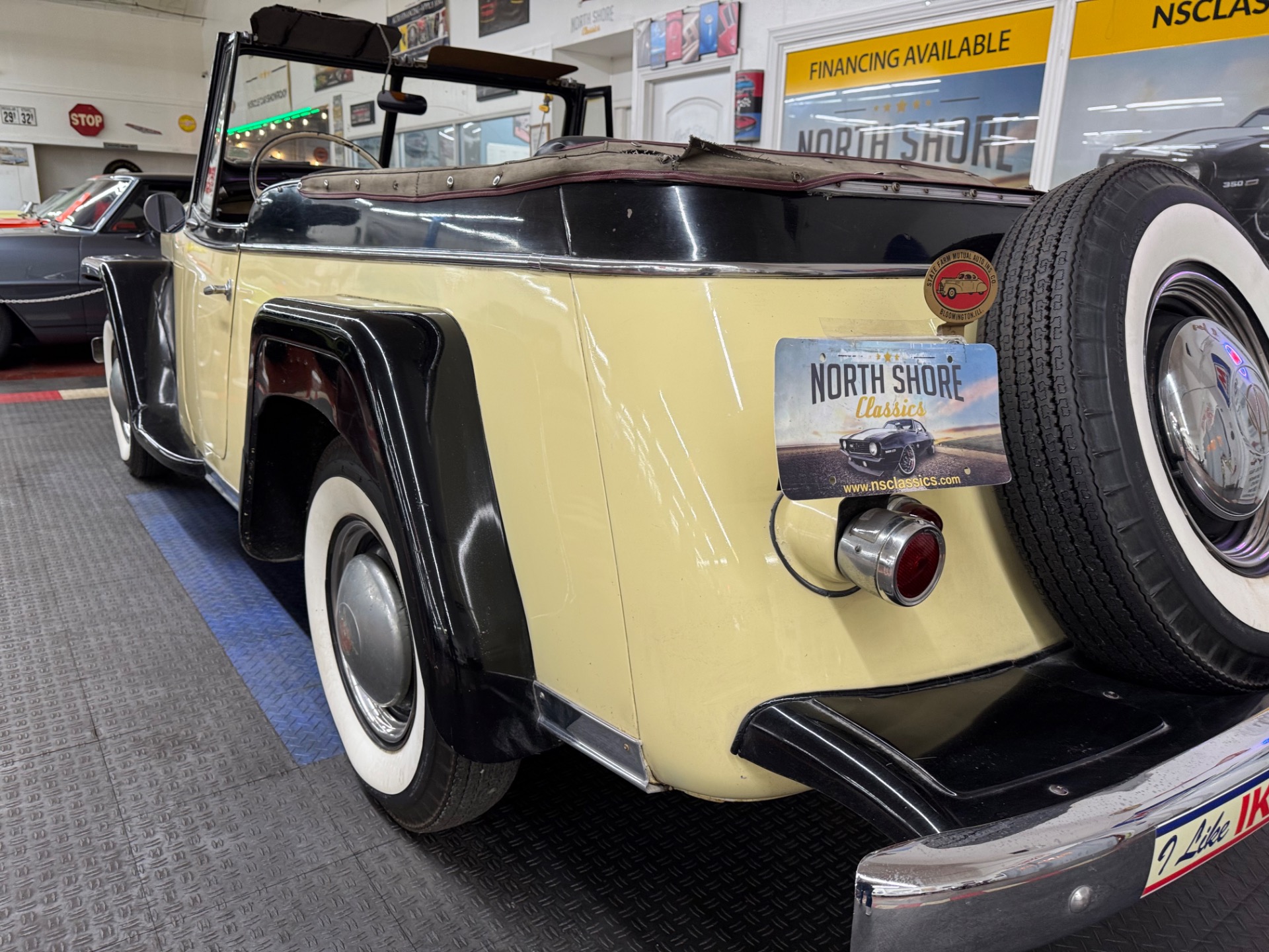 Used 1950 Willys Jeepster - CONVERTIBLE - RECENT MECHANICAL RESTORATION -SEE VIDEO | Mundelein, IL