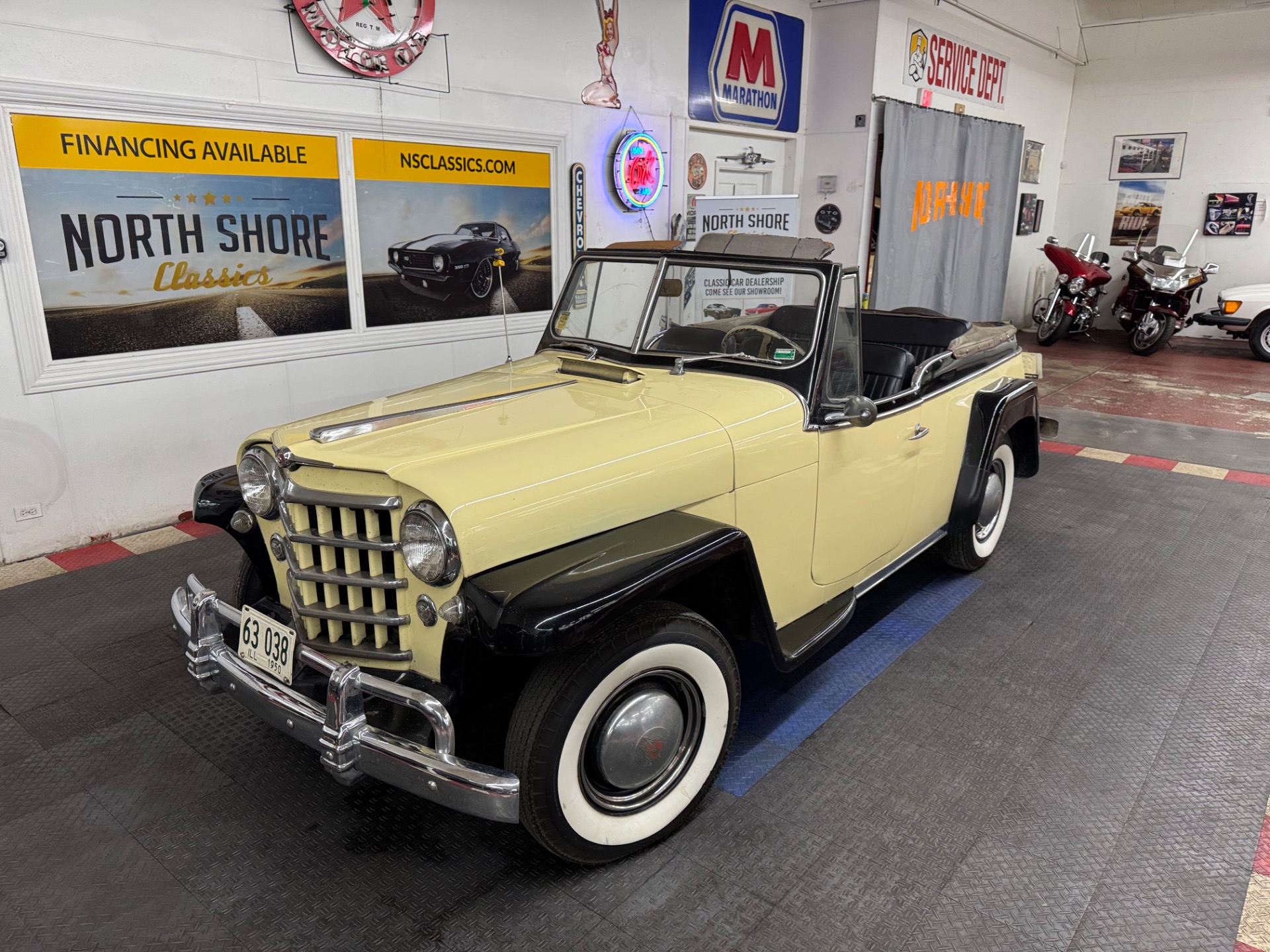 Used 1950 Willys Jeepster - CONVERTIBLE - RECENT MECHANICAL RESTORATION -SEE VIDEO | Mundelein, IL