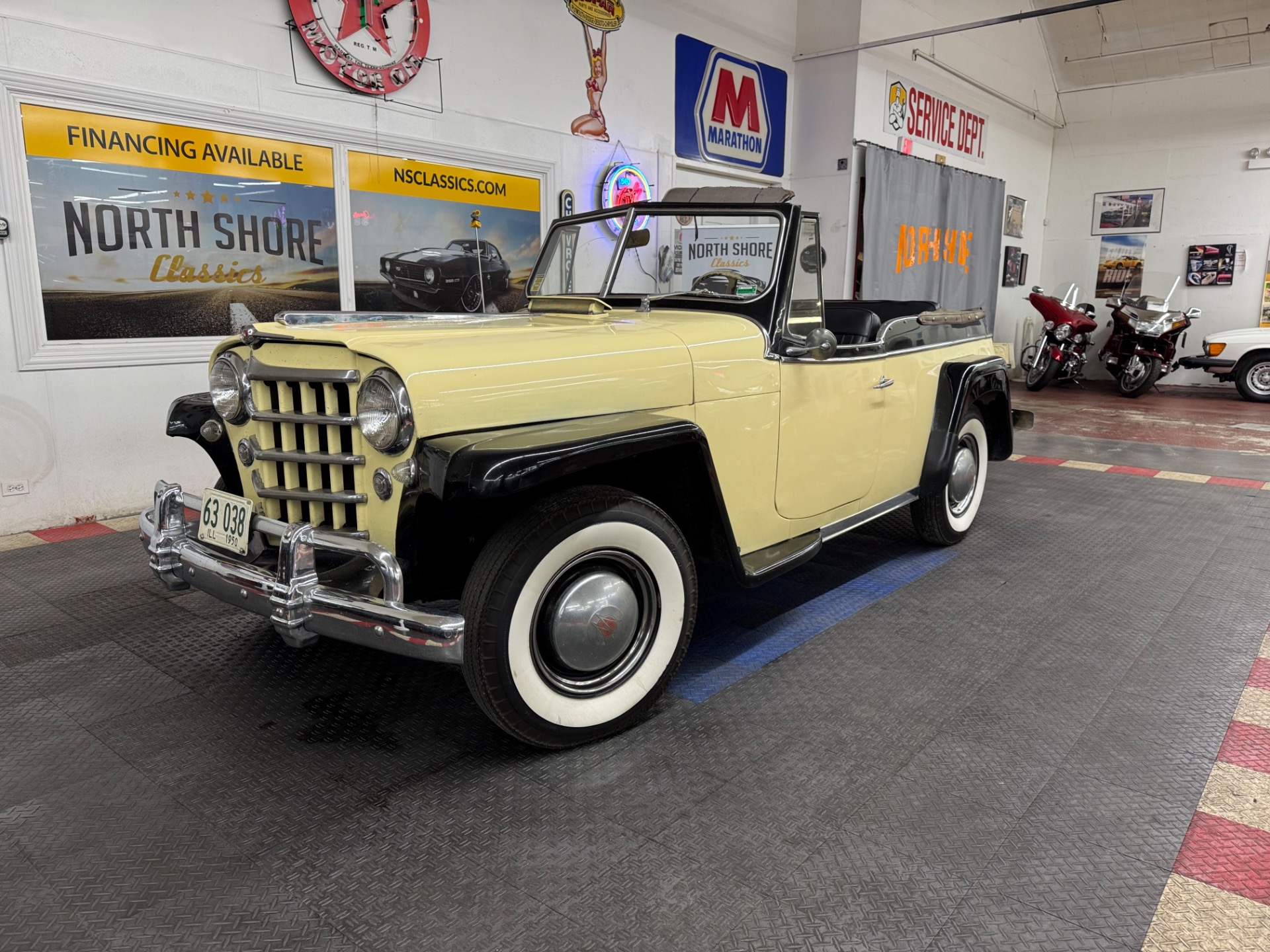 Used 1950 Willys Jeepster - CONVERTIBLE - RECENT MECHANICAL RESTORATION -SEE VIDEO | Mundelein, IL
