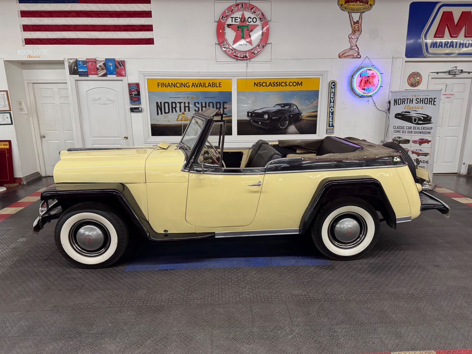 Used 1950 Willys Jeepster - CONVERTIBLE - RECENT MECHANICAL RESTORATION -SEE VIDEO | Mundelein, IL