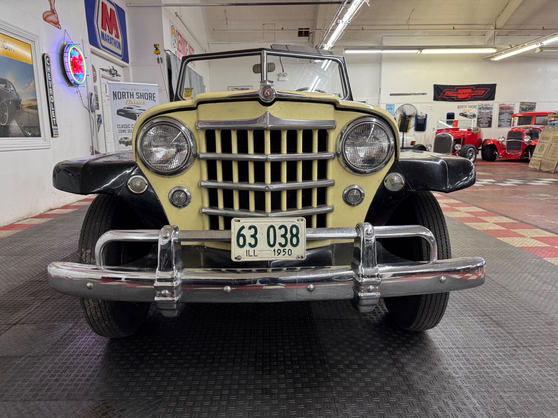 Used 1950 Willys Jeepster - CONVERTIBLE - RECENT MECHANICAL RESTORATION -SEE VIDEO | Mundelein, IL