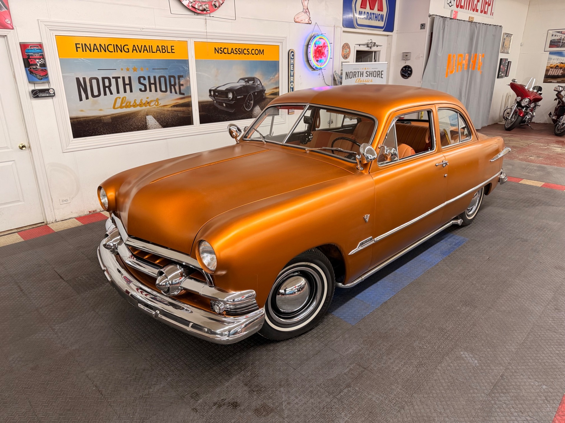 Used 1951 ford 2 Door Custom -FLATHEAD V8-RAT ROD-SEE VIDEO | Mundelein, IL