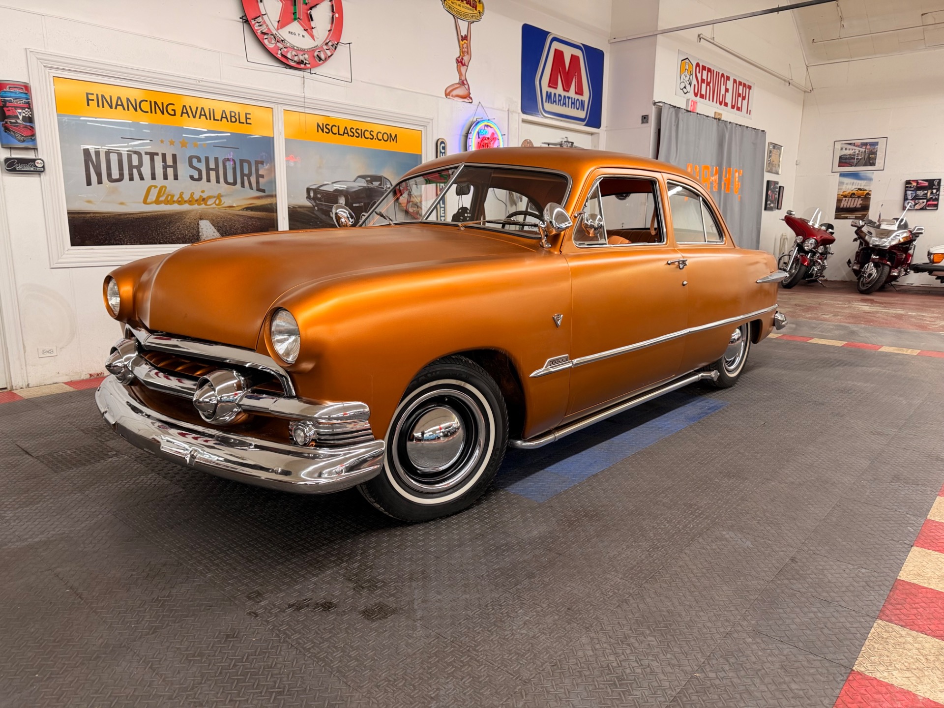 Used 1951 ford 2 Door Custom -FLATHEAD V8-RAT ROD-SEE VIDEO | Mundelein, IL