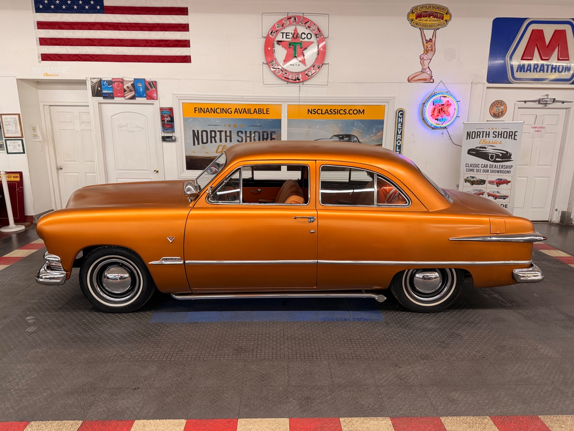 Used 1951 ford 2 Door Custom -FLATHEAD V8-RAT ROD-SEE VIDEO | Mundelein, IL