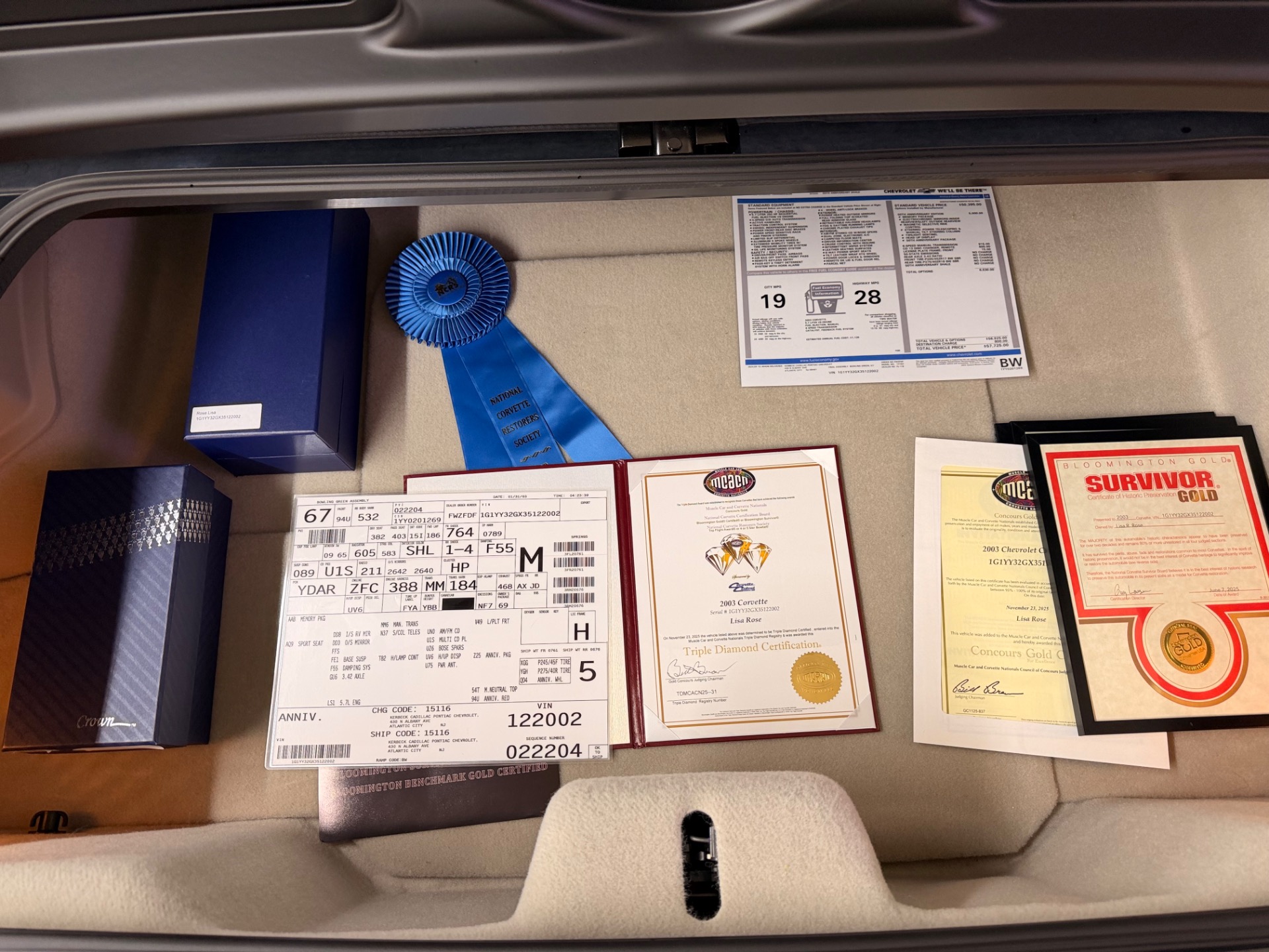 Used 2003 Chevrolet Corvette ONLY 15 MILES- Convertible-SEE VIDEO | Mundelein, IL