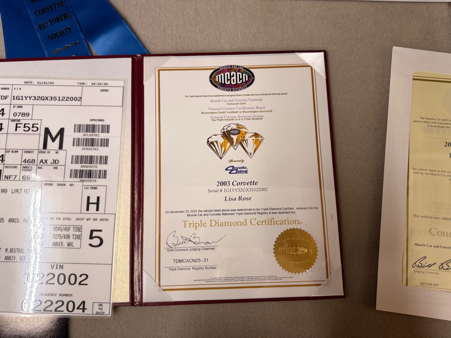 Used 2003 Chevrolet Corvette ONLY 15 MILES- Convertible-SEE VIDEO | Mundelein, IL