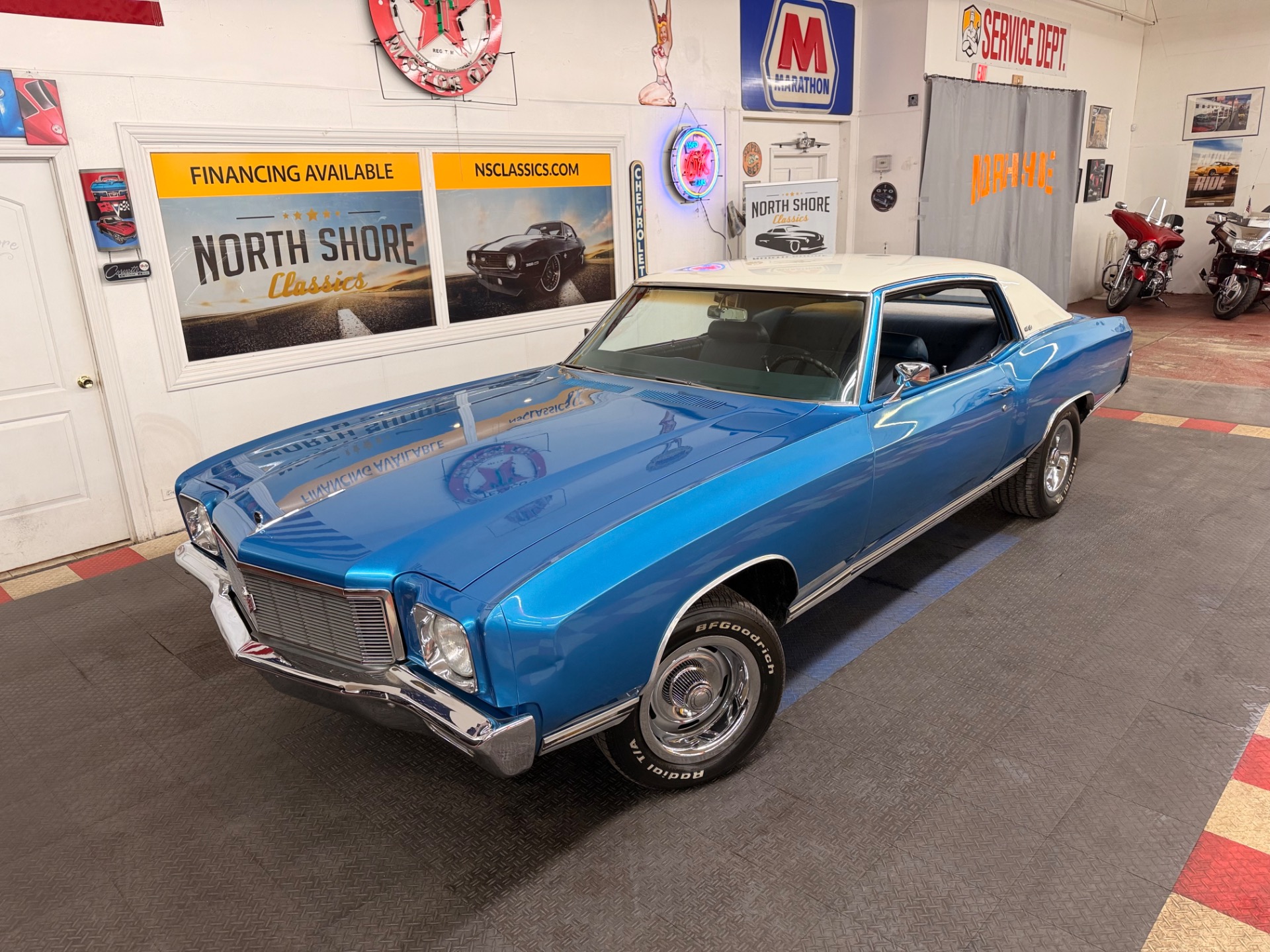 Used 1971 CHEVROLET MONTE CARLO SMALL BLOCK-350 V8-AUTOMATIC-SEE VIDEO | Mundelein, IL