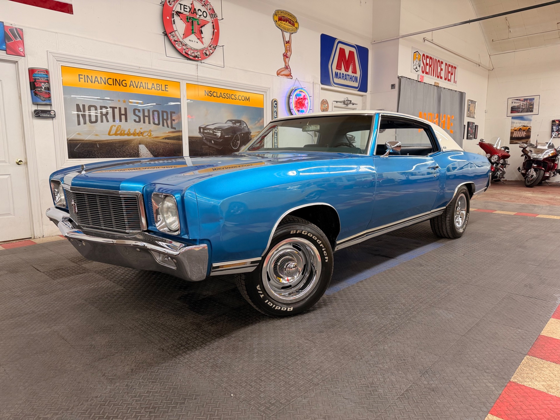 Used 1971 CHEVROLET MONTE CARLO SMALL BLOCK-350 V8-AUTOMATIC-SEE VIDEO | Mundelein, IL
