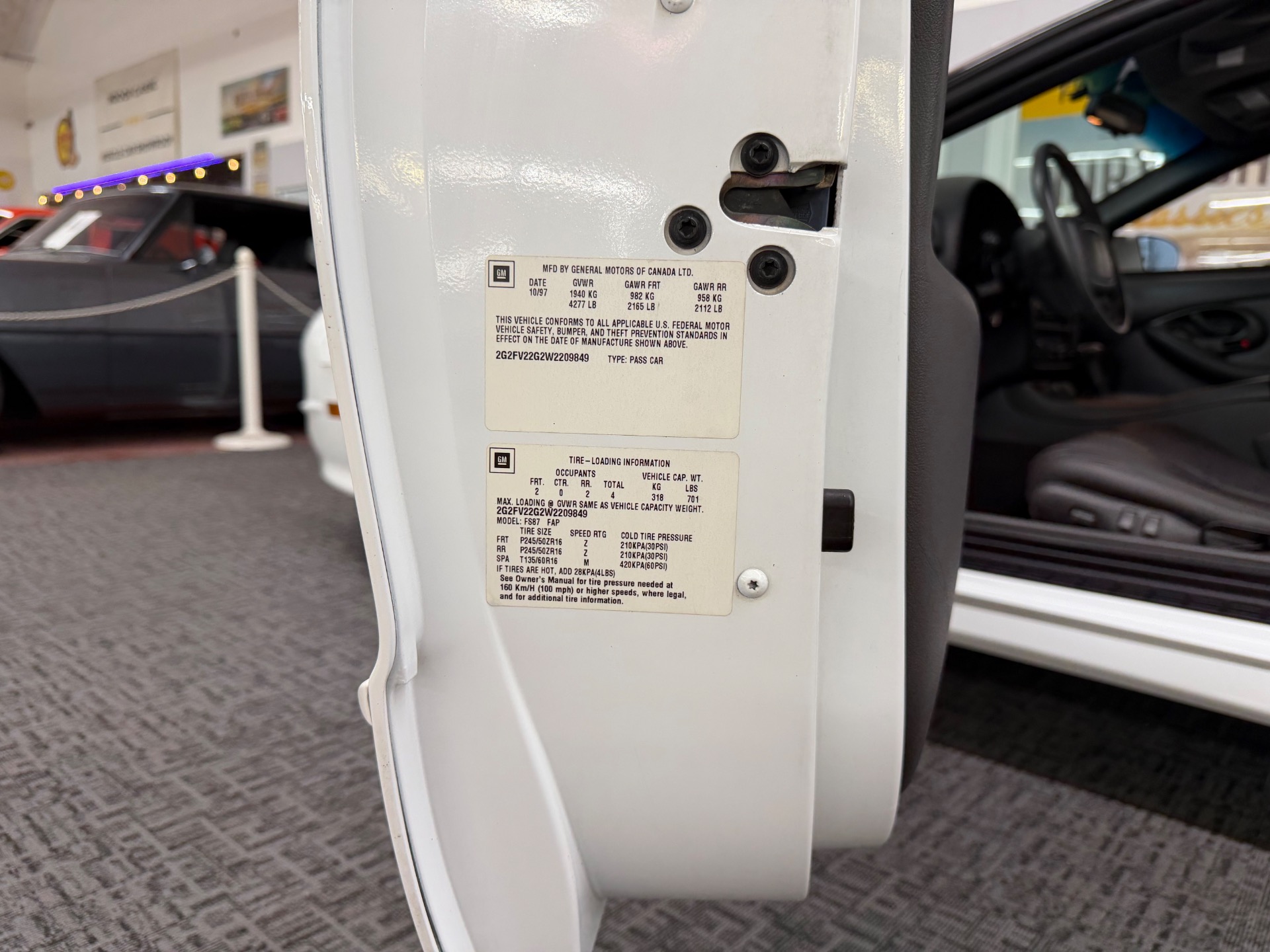 Used 1998 Pontiac Firebird Trans Am T-Tops Low Miles | Mundelein, IL