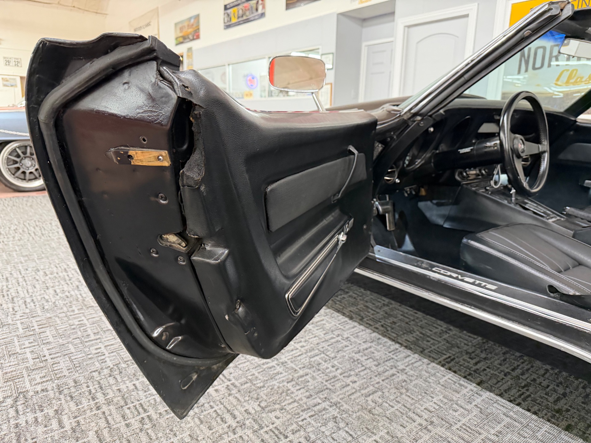 Used 1969 Chevrolet Corvette Real Black Convertible-SEE VIDEO | Mundelein, IL