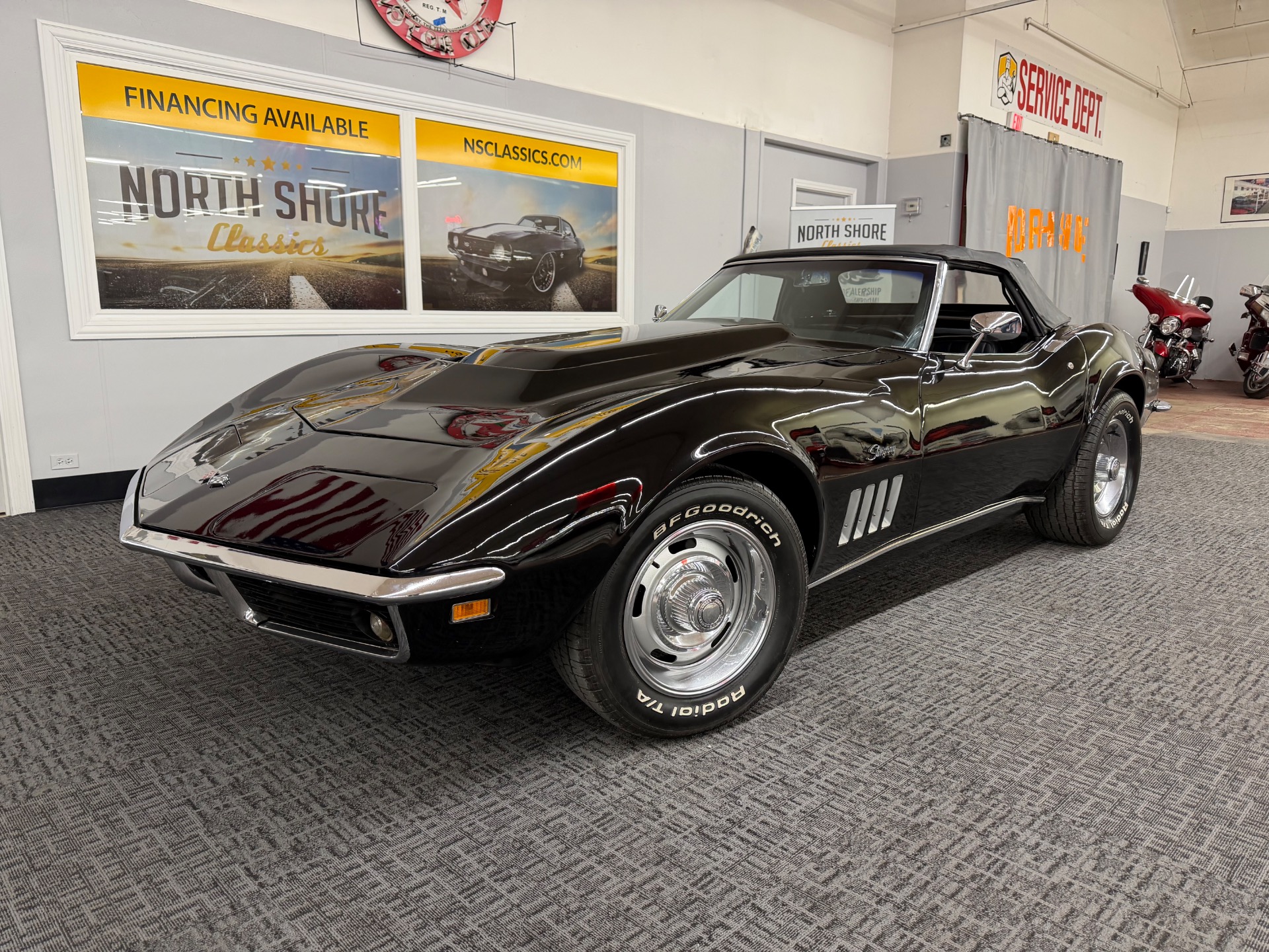 Used 1969 Chevrolet Corvette Real Black Convertible-SEE VIDEO | Mundelein, IL